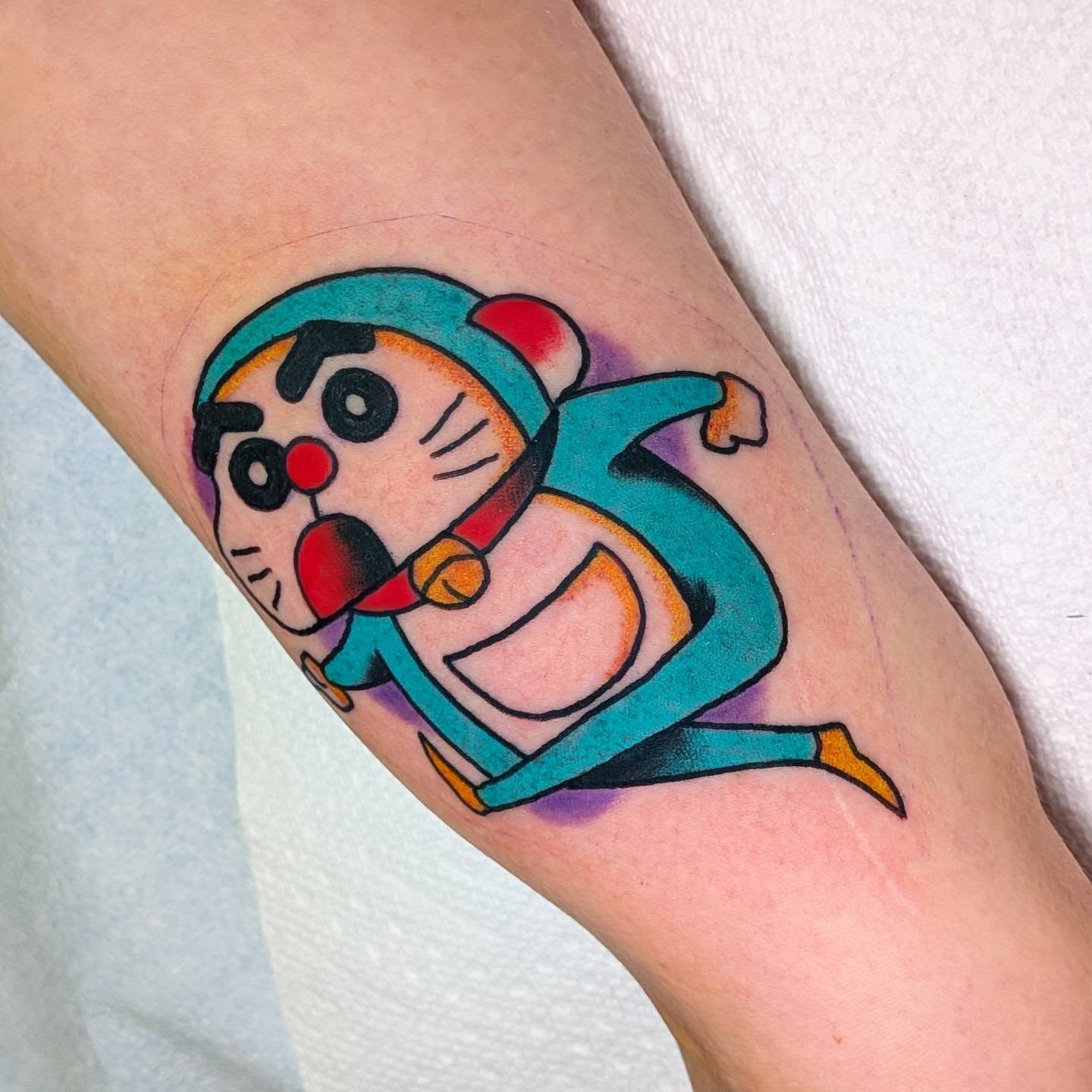 Tattoo by @mattpalmatattoos — anime