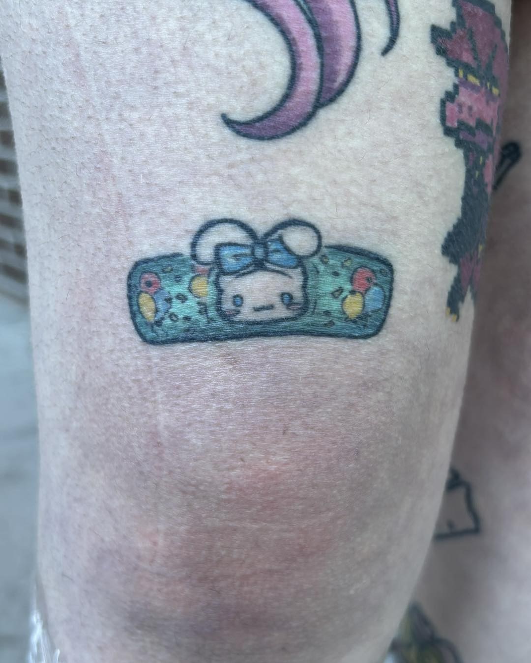 Tattoo by @trashboattattoos — new_school