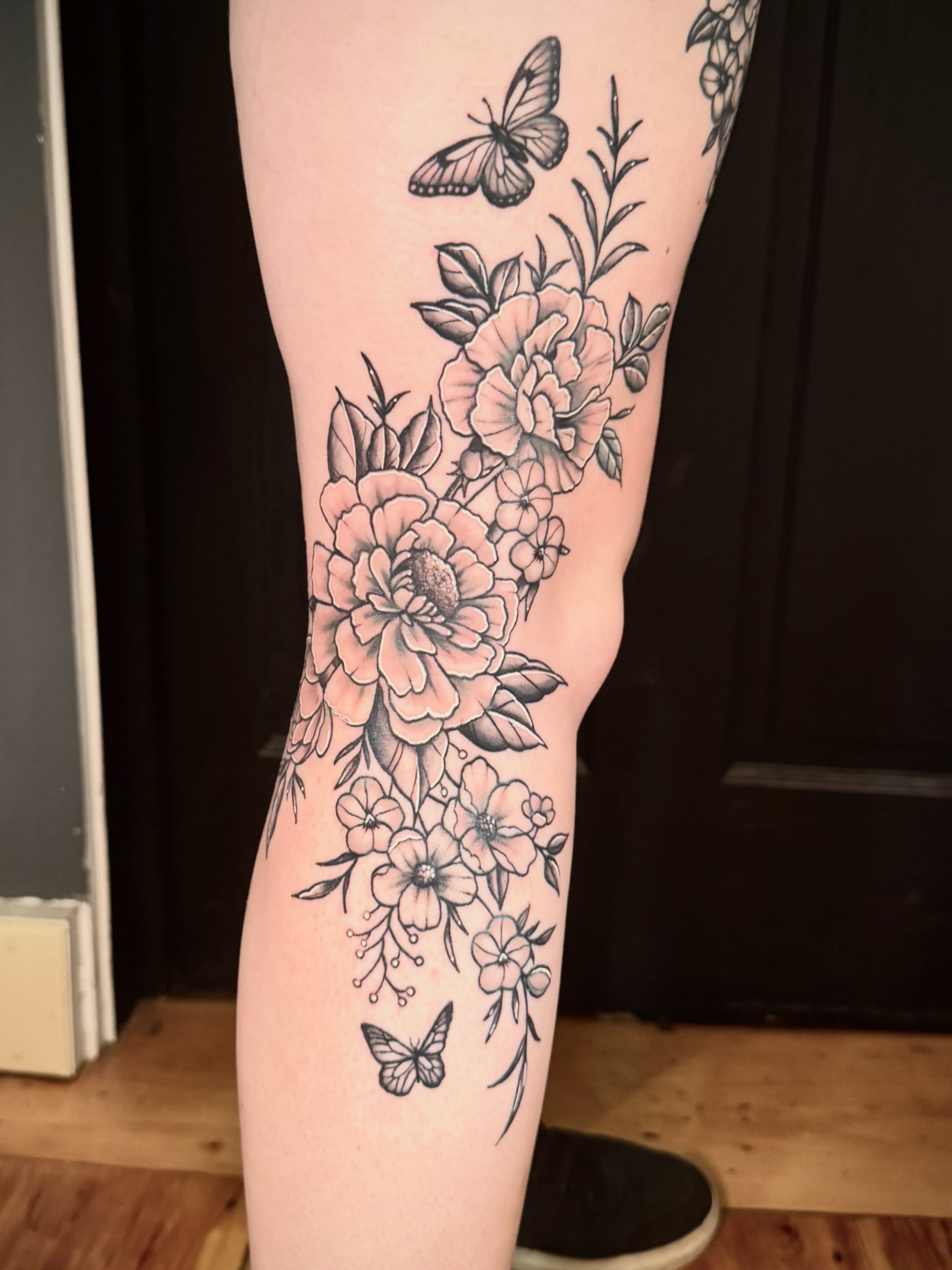 Tattoo by @nategtattoo — black_and_grey
