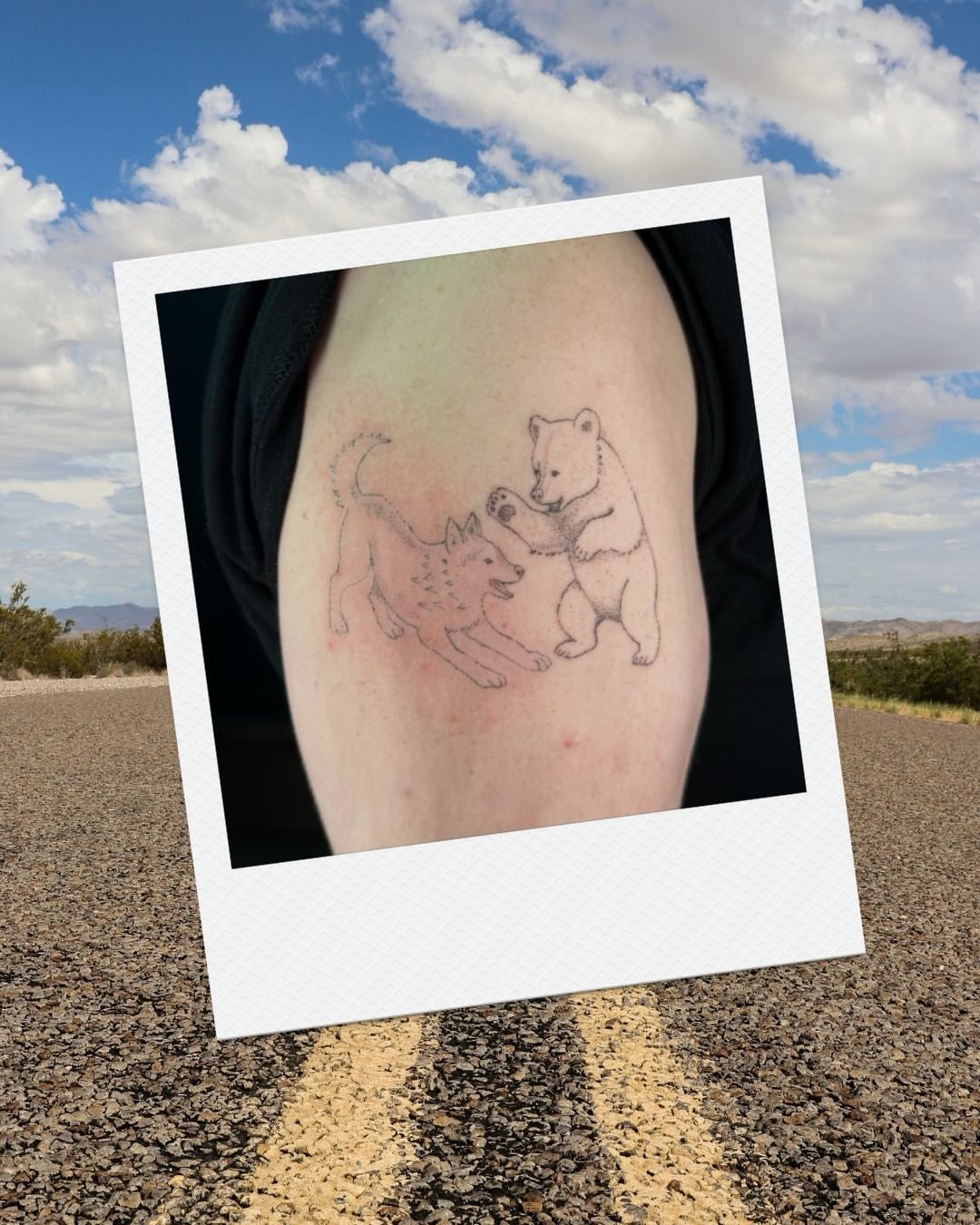 Tattoo by @babybeartattoos β black_and_grey