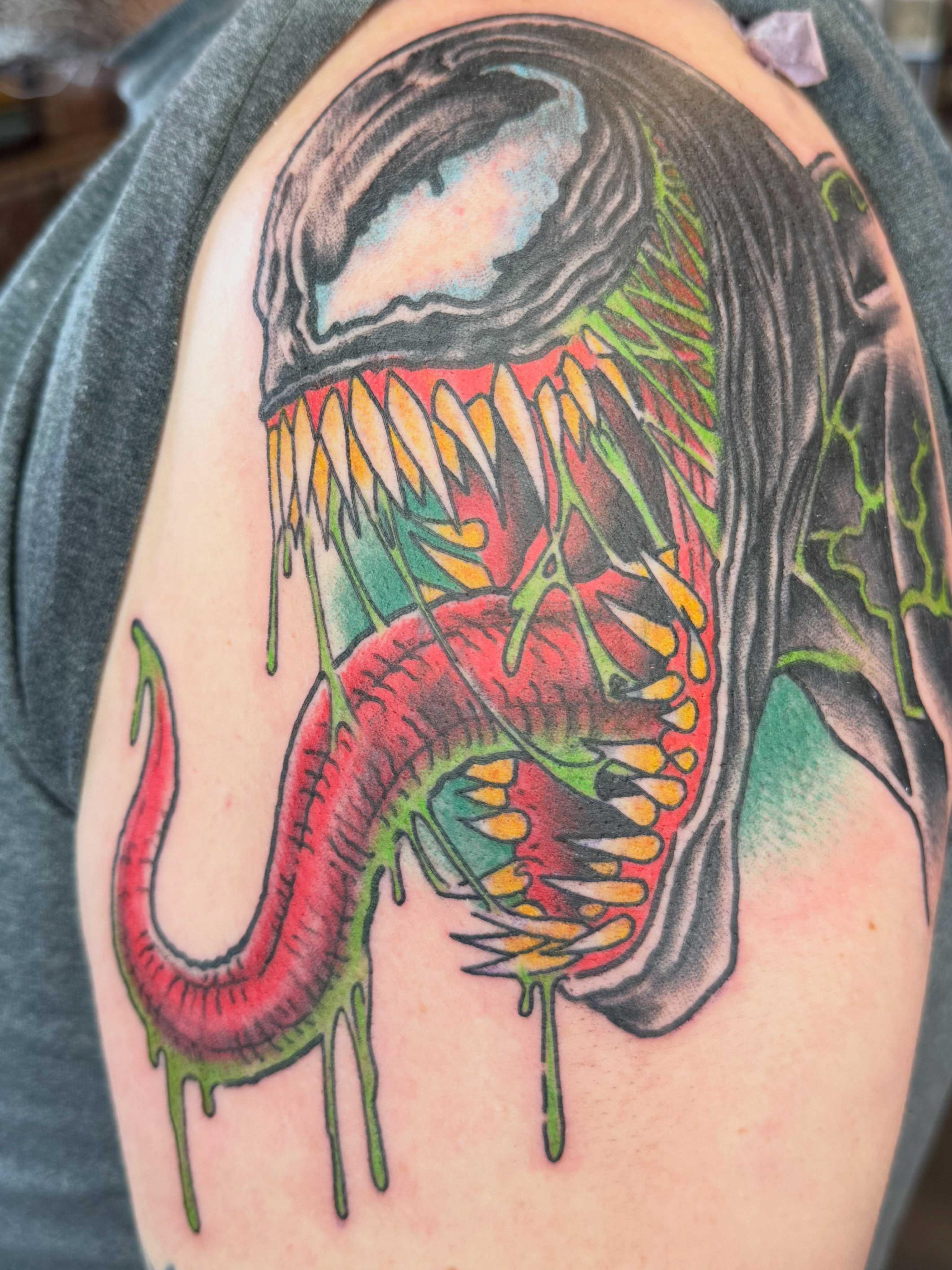 Tattoo by @glessnertattoo — new_school