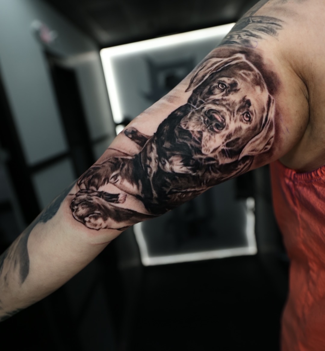 Tattoo by @matthewbrownartwork — realism, dark_realism