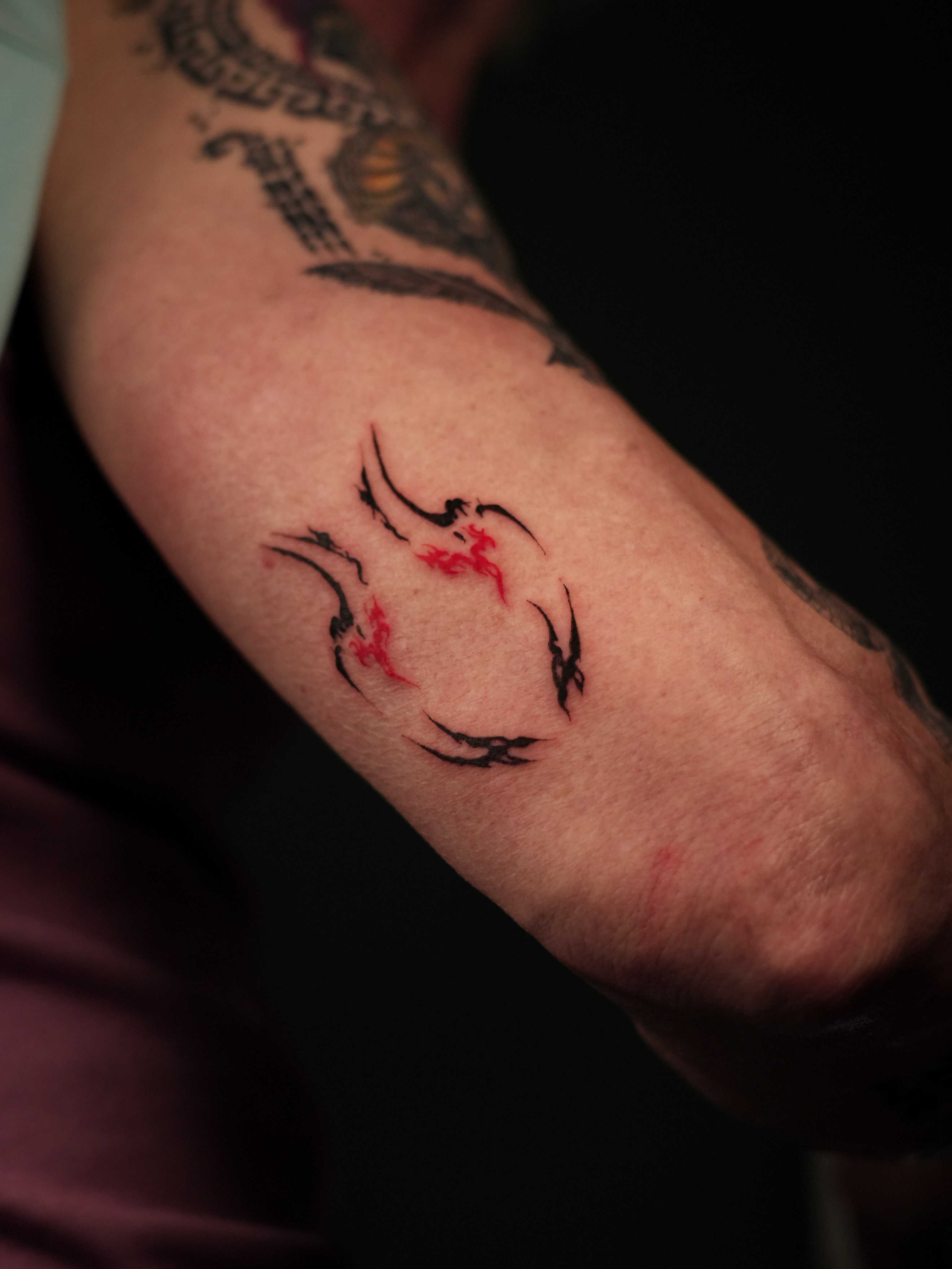 Tattoo by @tomtranchina โ geometric