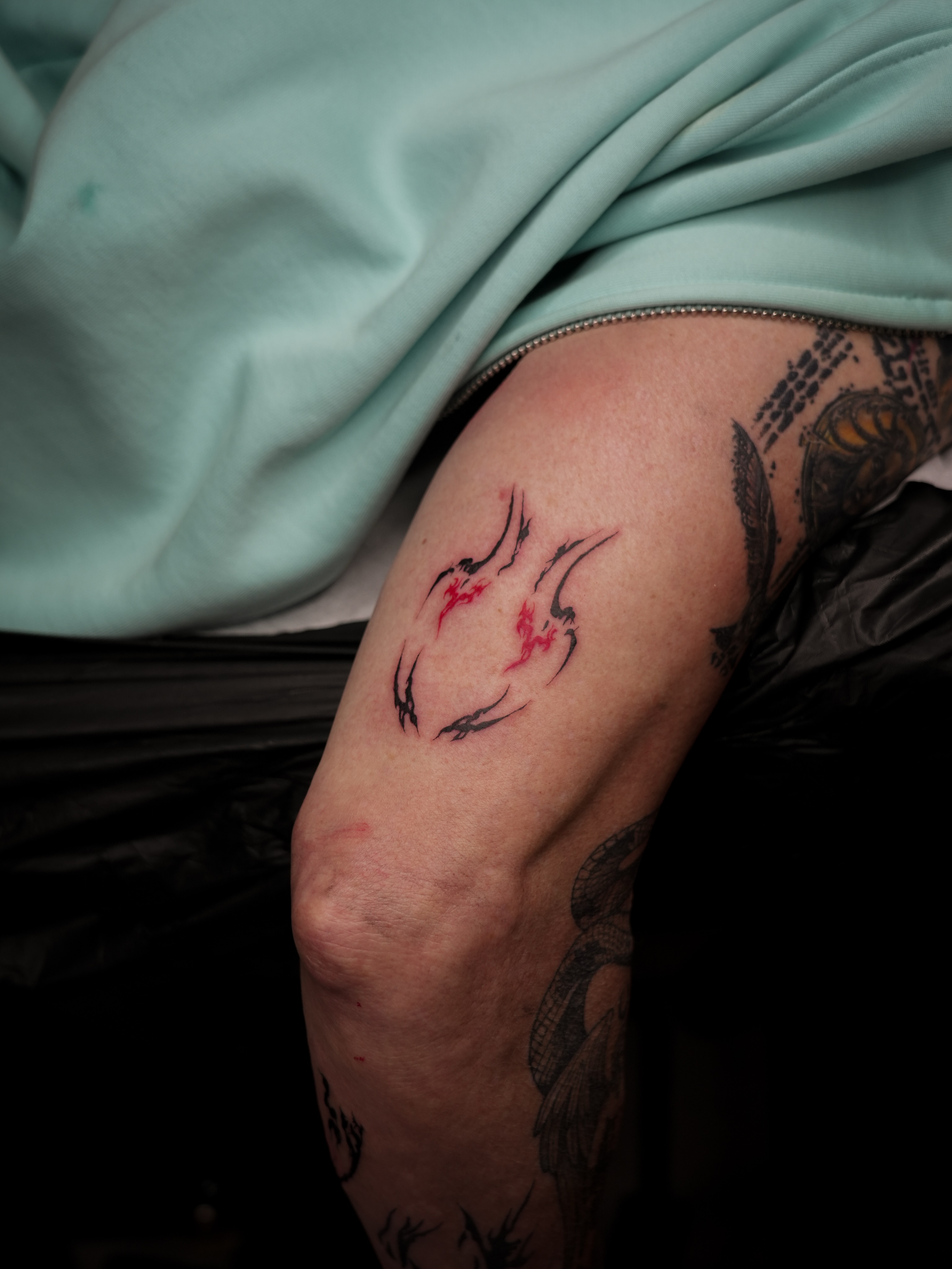 Tattoo by @tomtranchina โ geometric