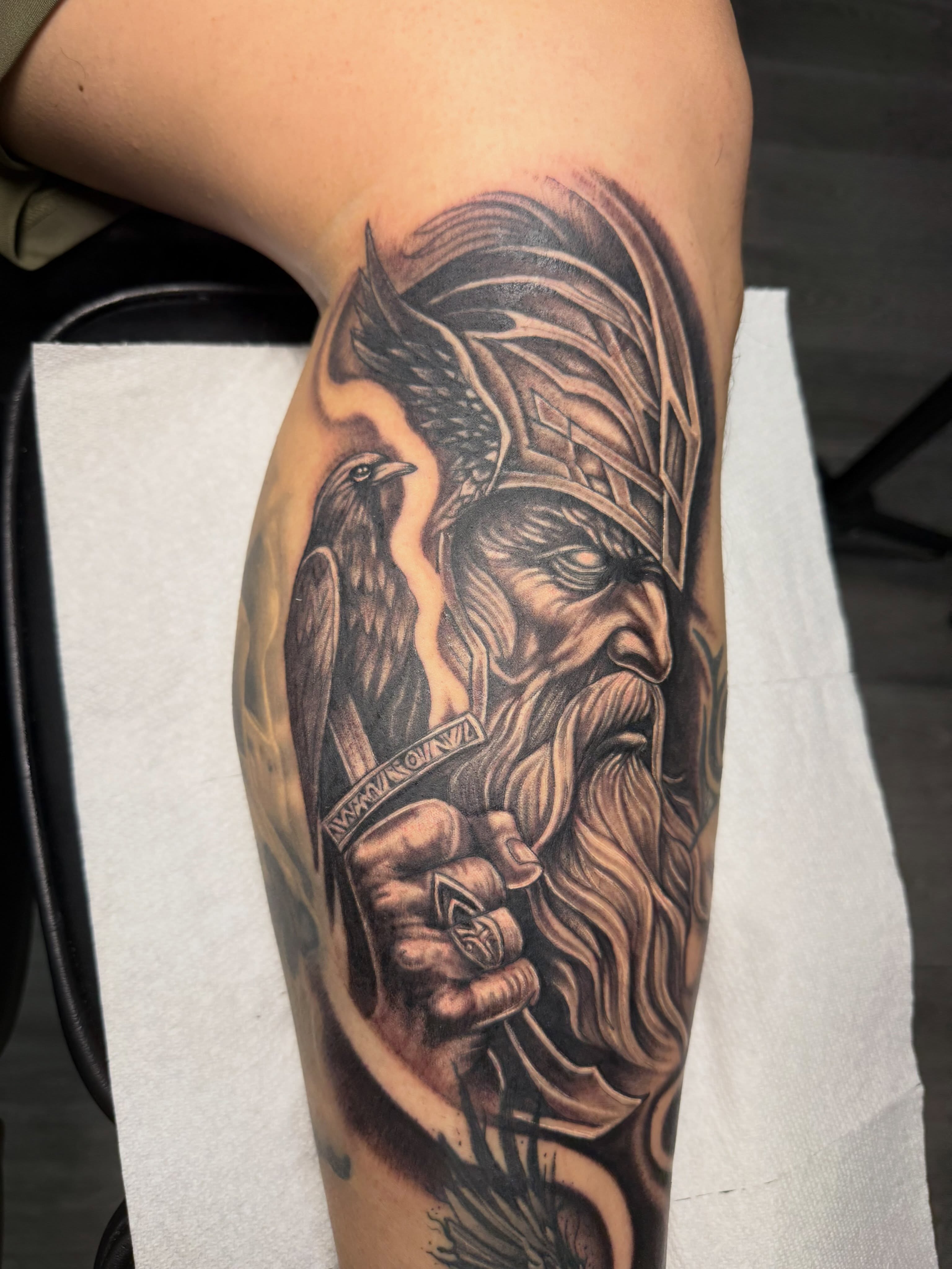 Tattoo by @sancheztapia81 — black_and_grey, realism