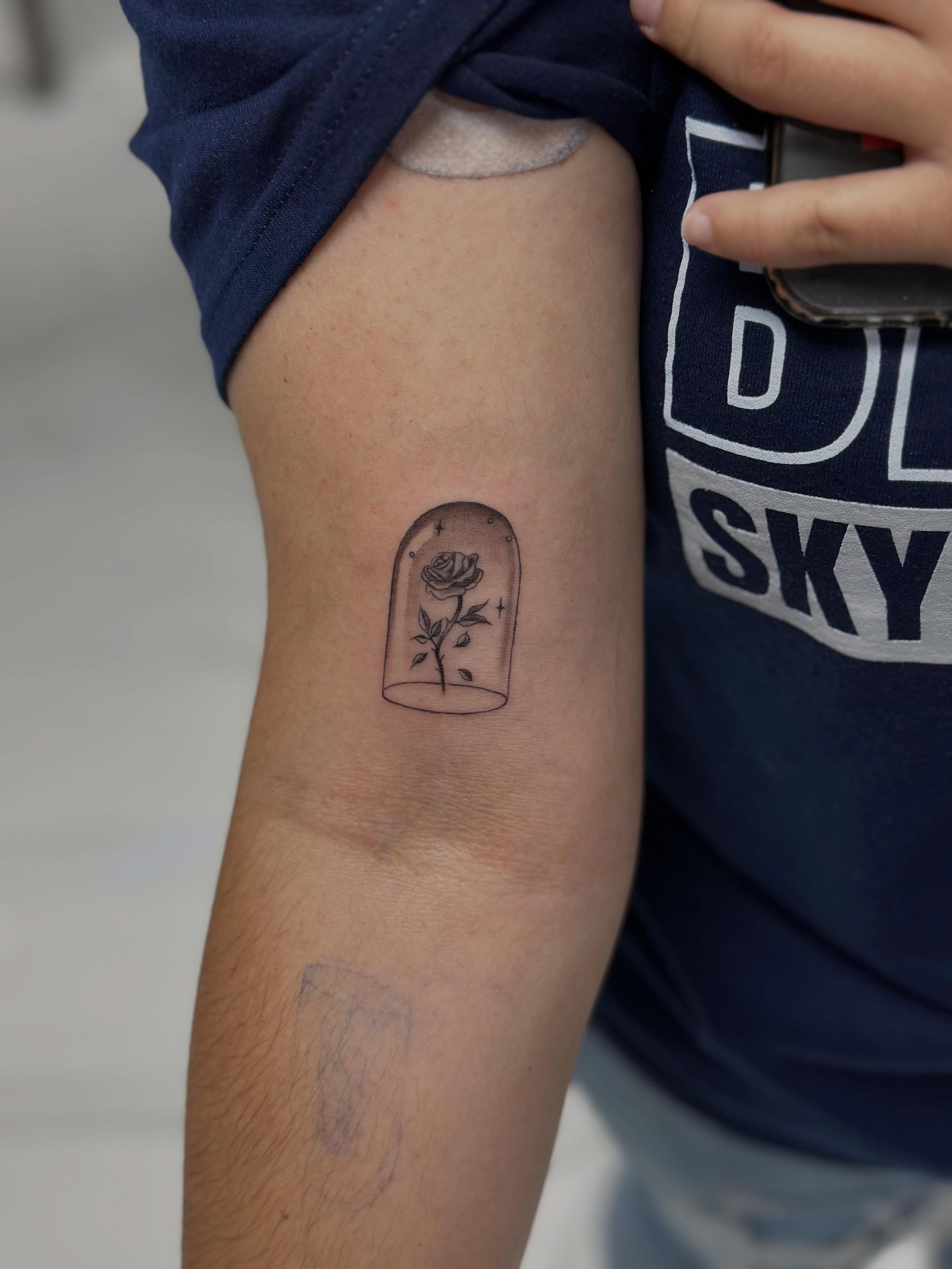 Tattoo by @viciousmarc — black_and_grey