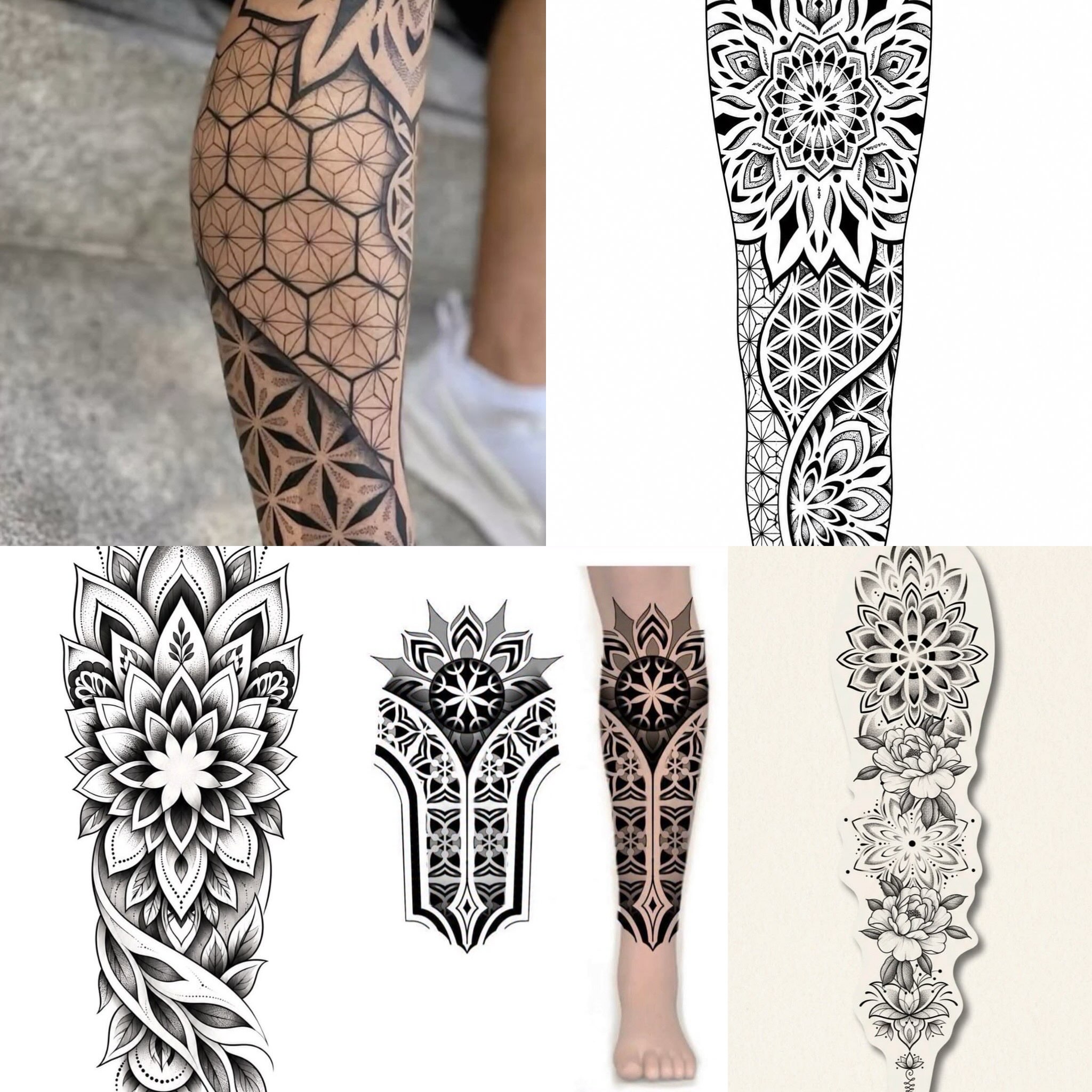 Geometric mandala geometric tattoo on the forearm by Jordan Clifford