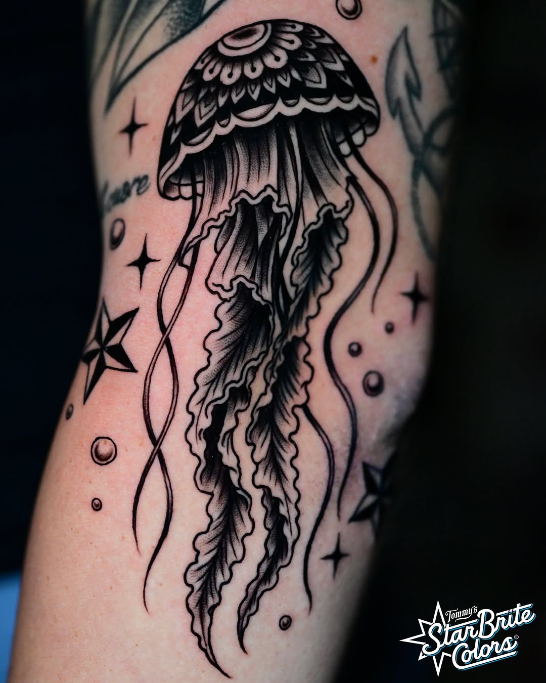 Tattoo by @tattooseanohara — black_and_grey