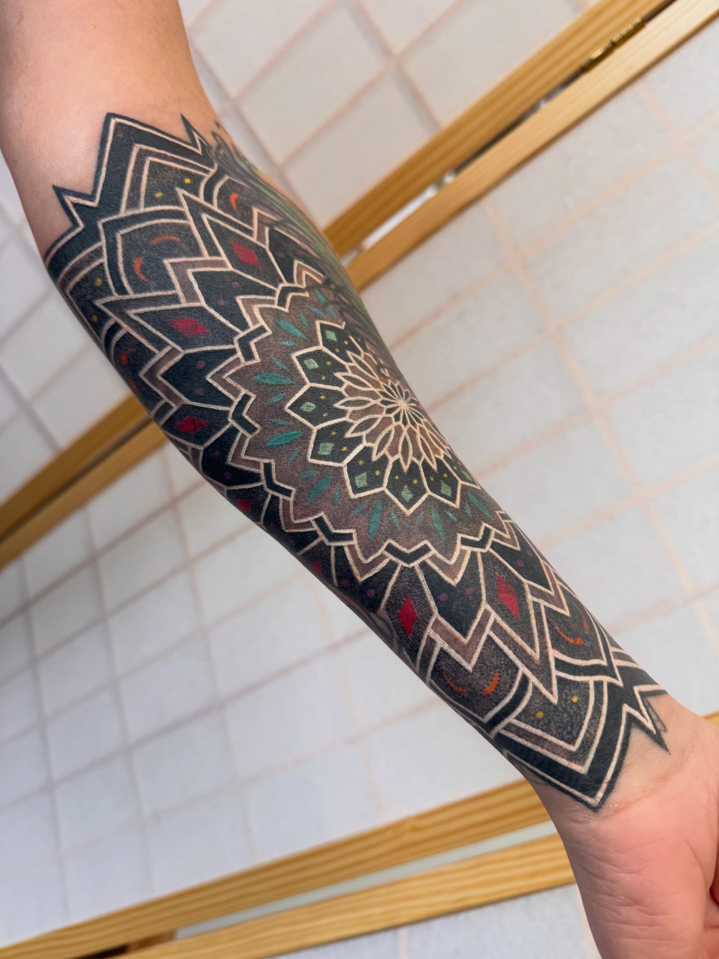 Tattoo by @lucidinceptions — geometric