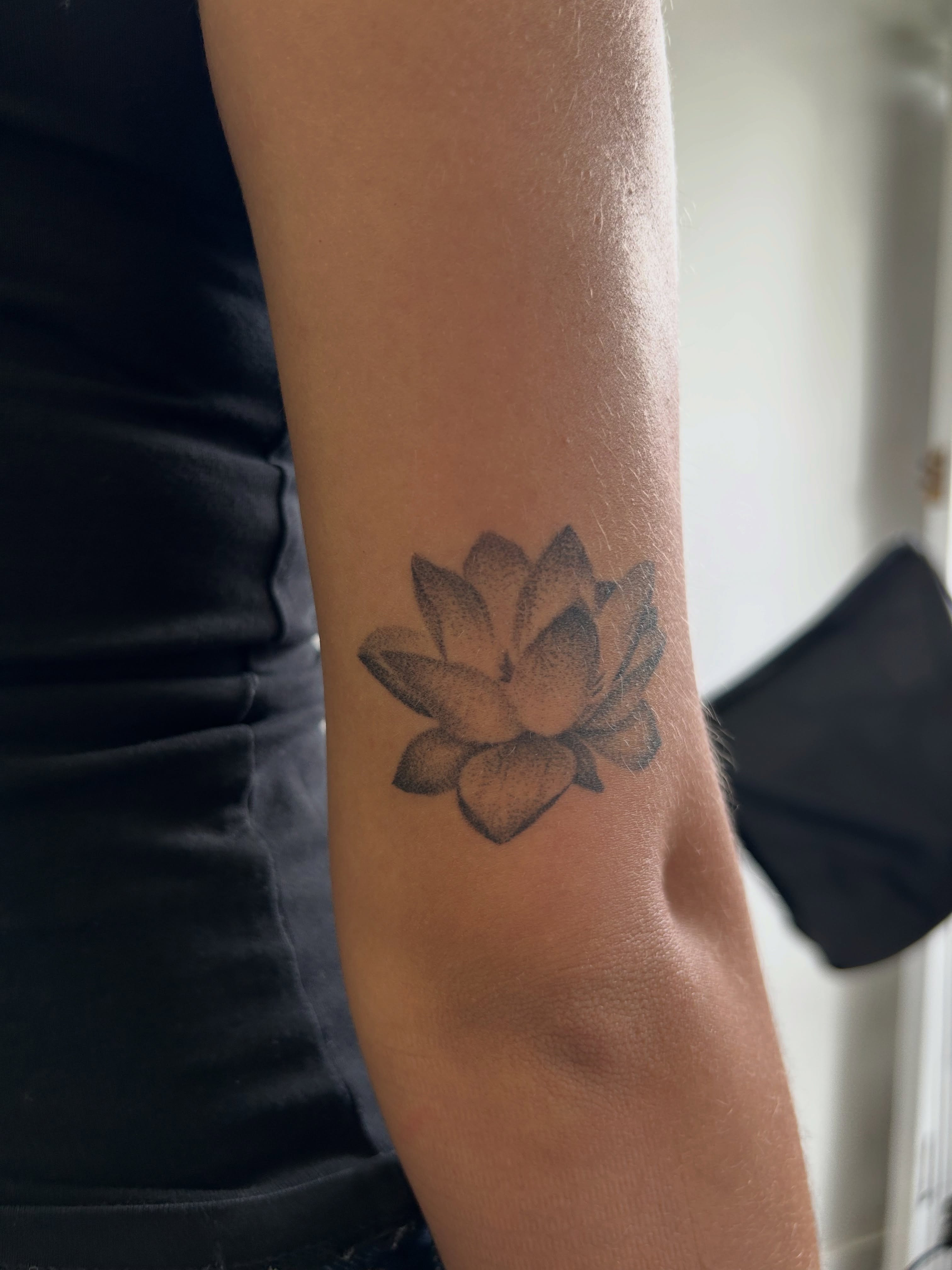 Tattoo by @bria.tattoos — dotwork