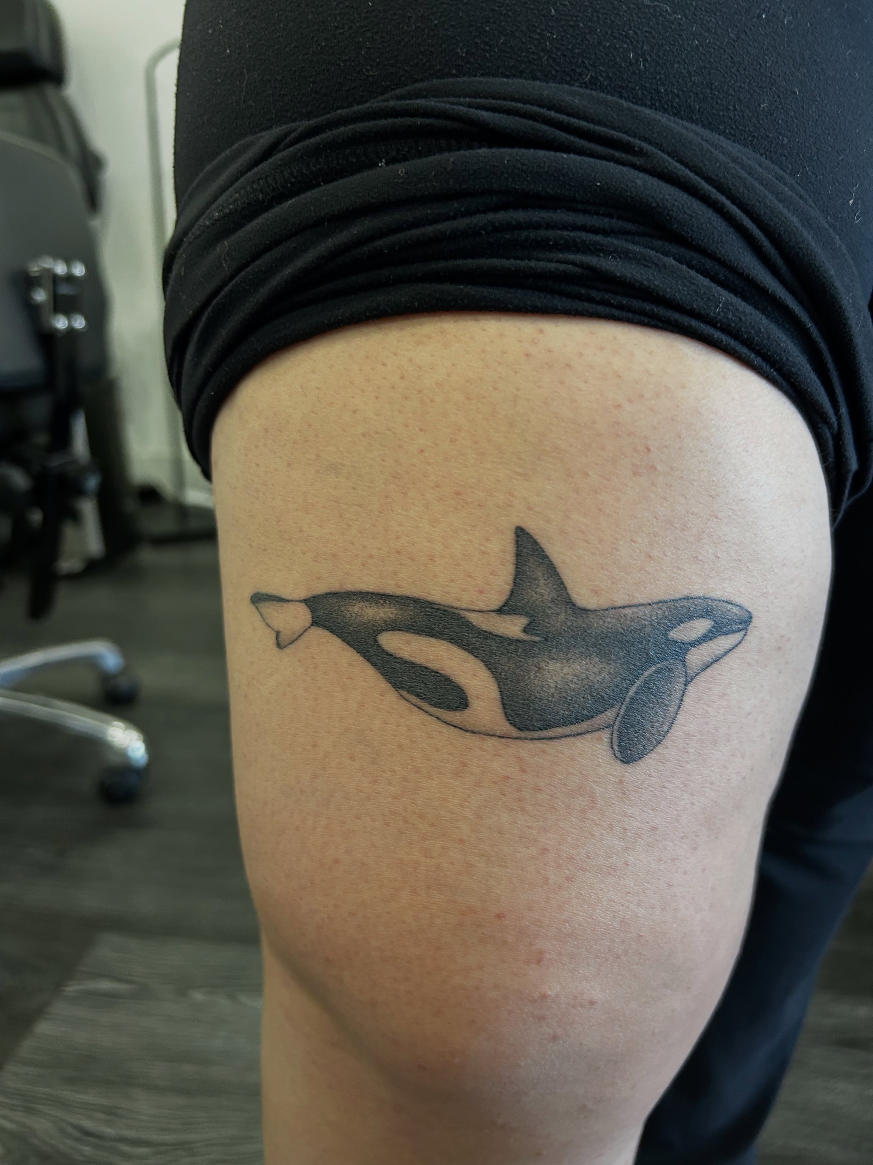 Tattoo by @bria.tattoos — black_and_grey