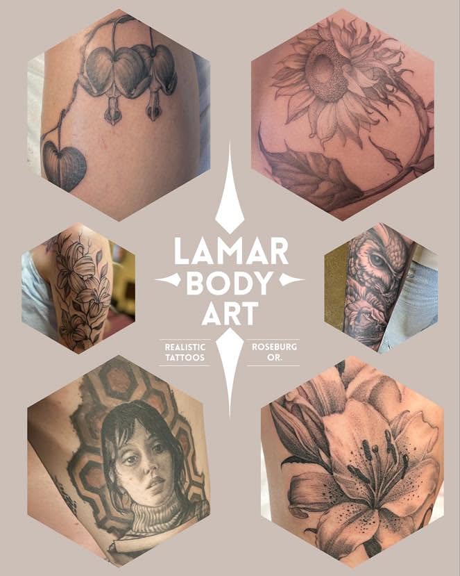 Tattoo by @lamarbodyart — realism