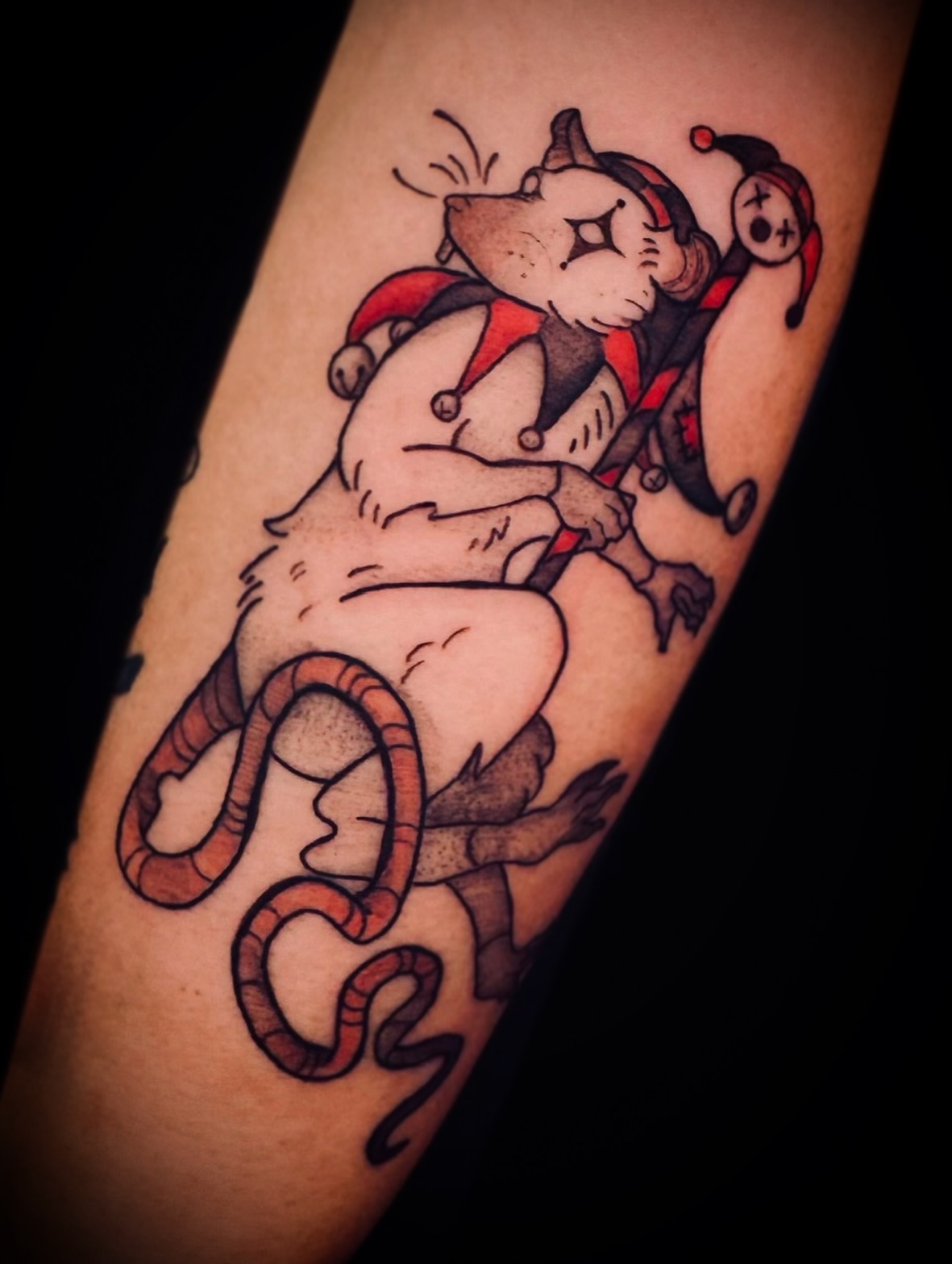 Tattoo by @astrochocobo — american_traditional