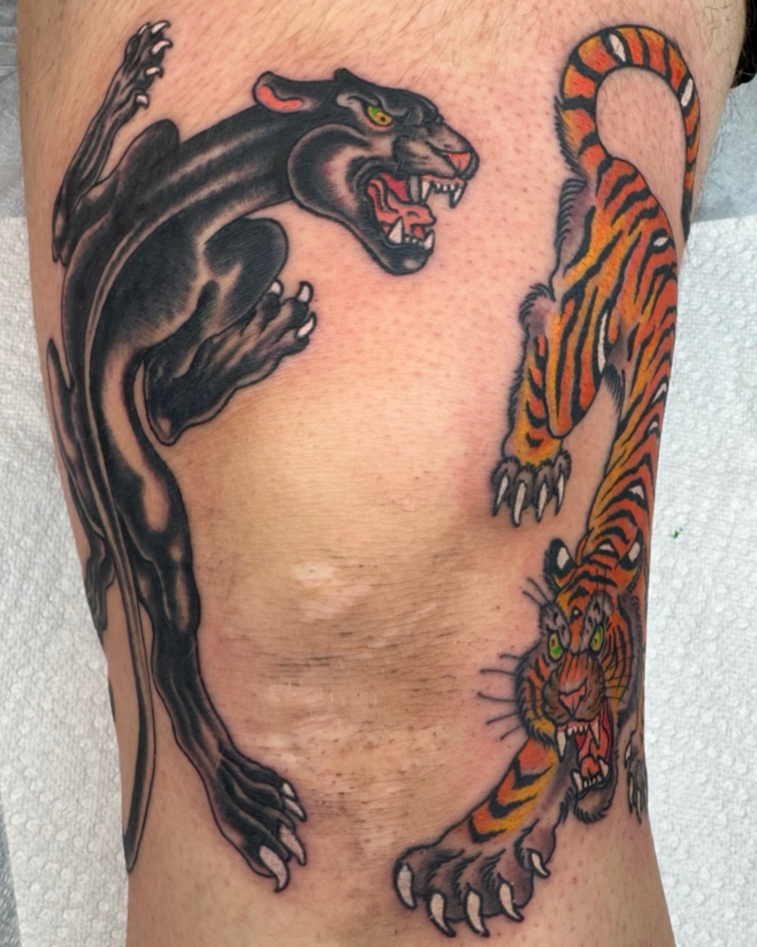 Tattoo by @davidmaynard3a — american_traditional, realism