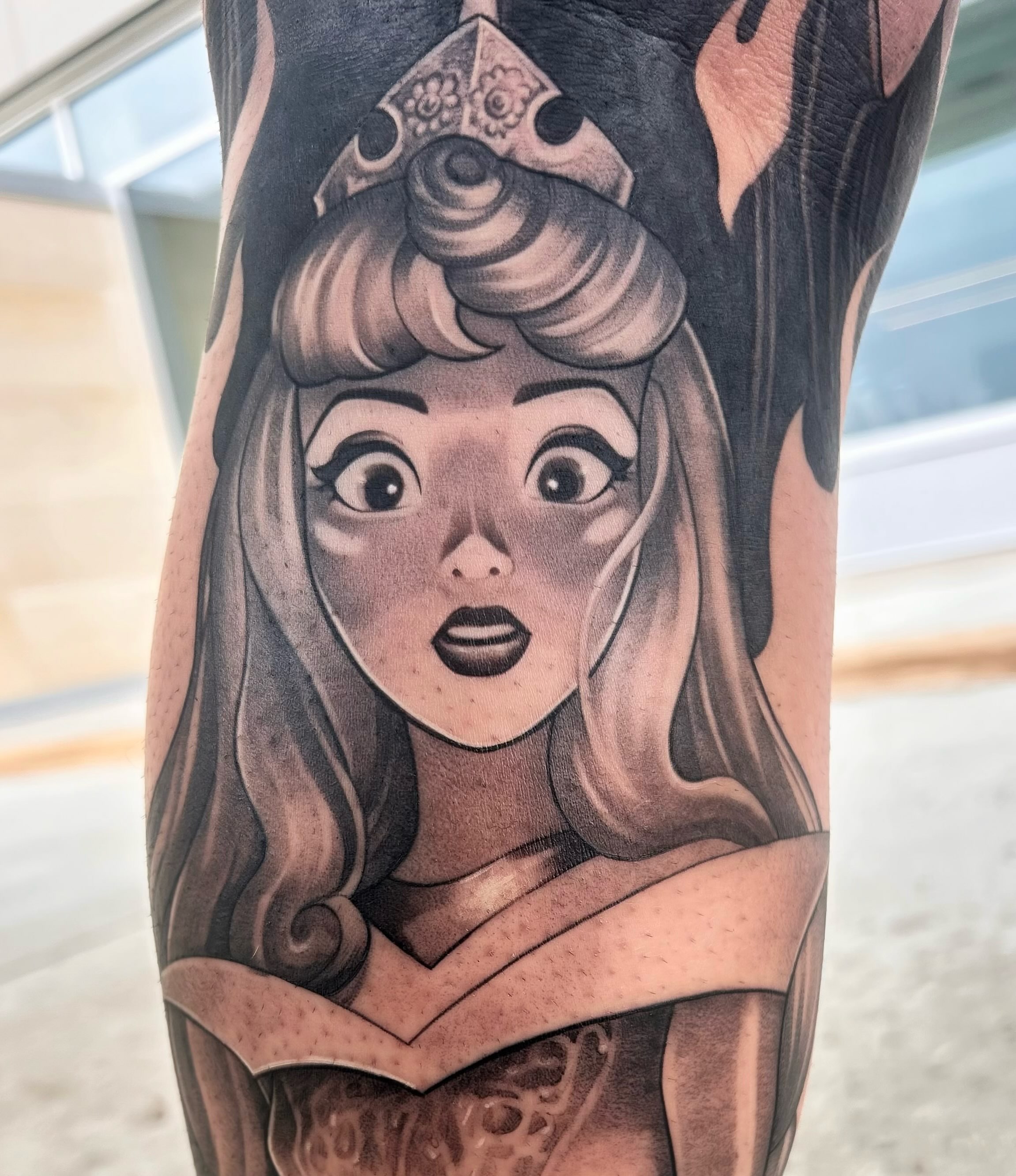 Tattoo by @anthonydavis83 โ black_and_grey, realism