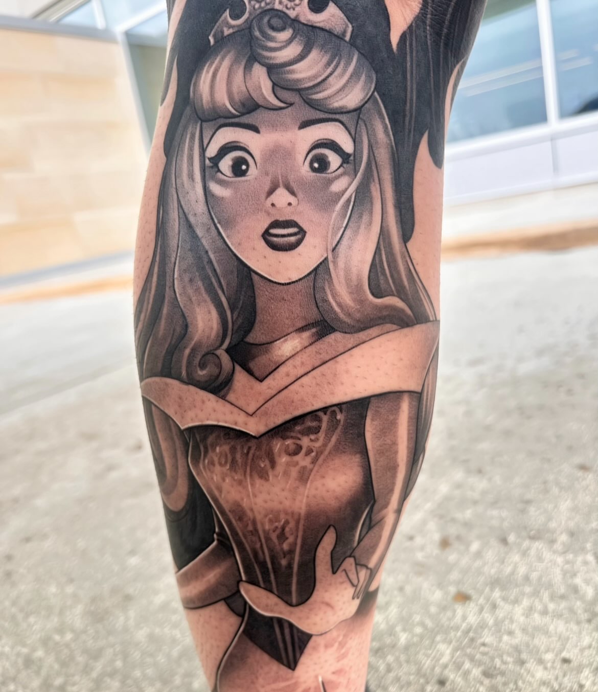 Tattoo by @anthonydavis83 โ black_and_grey, realism