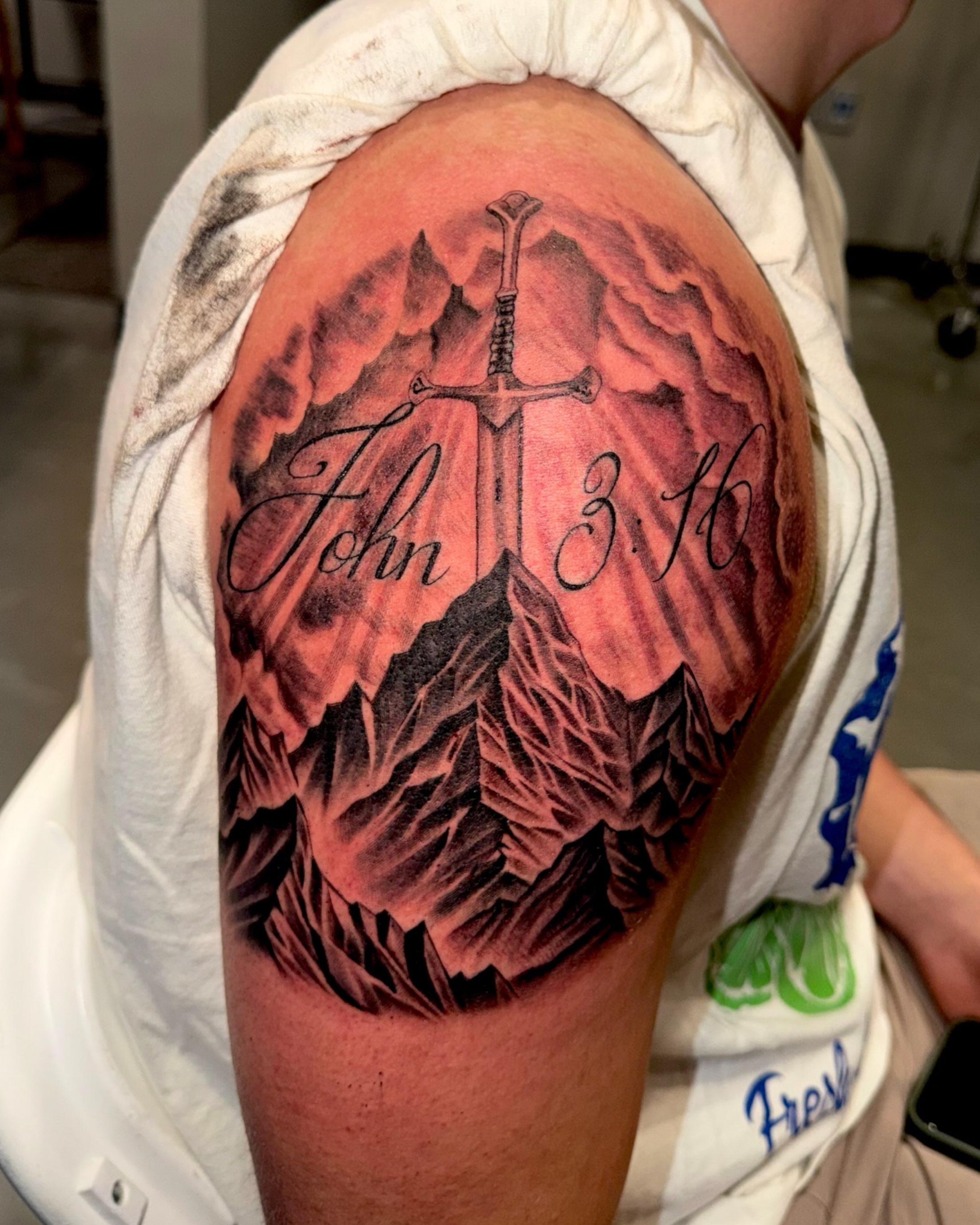 Tattoo by @sanchez_ink — realism, black_and_grey