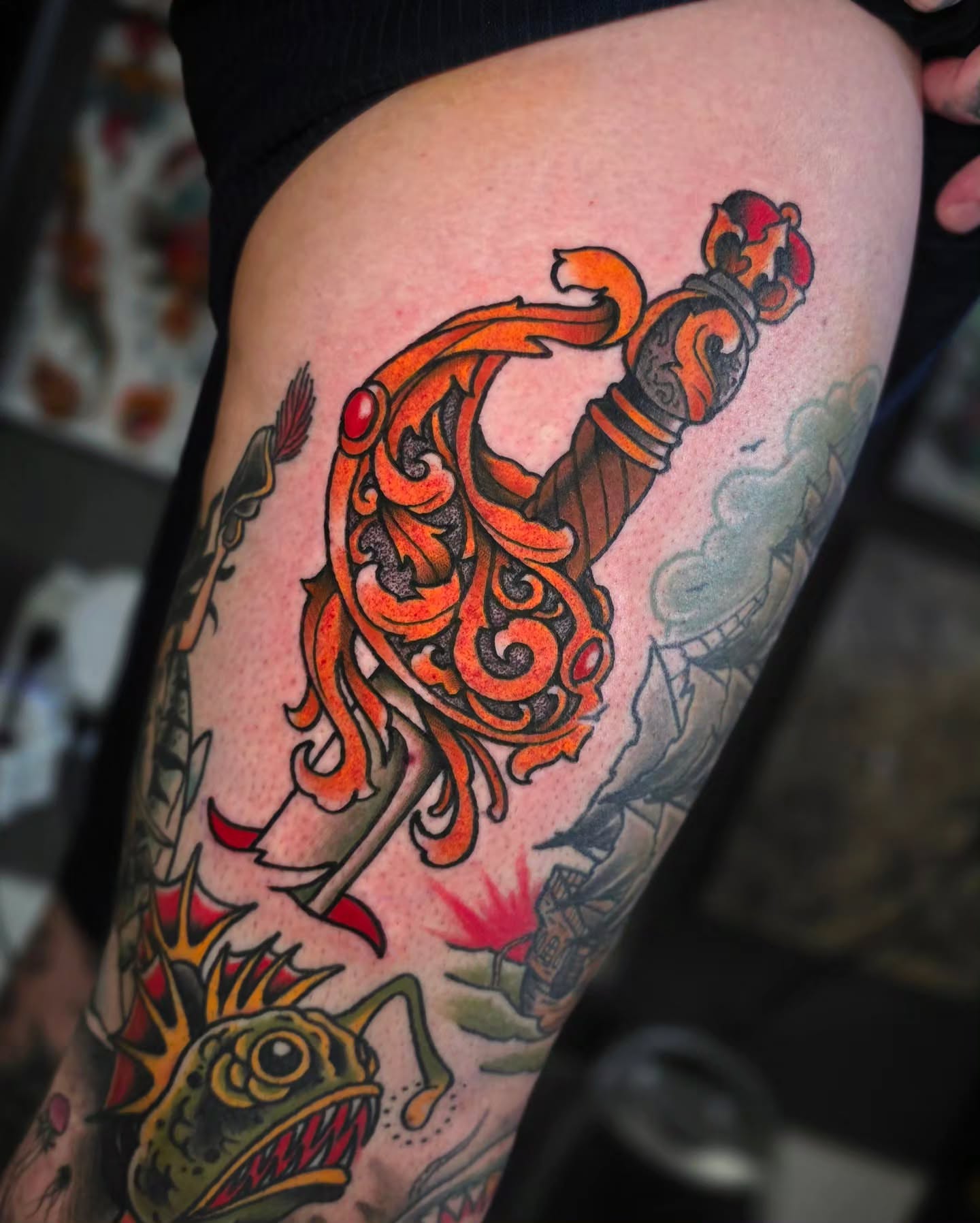 Tattoo by @sharon_skinart — american_traditional