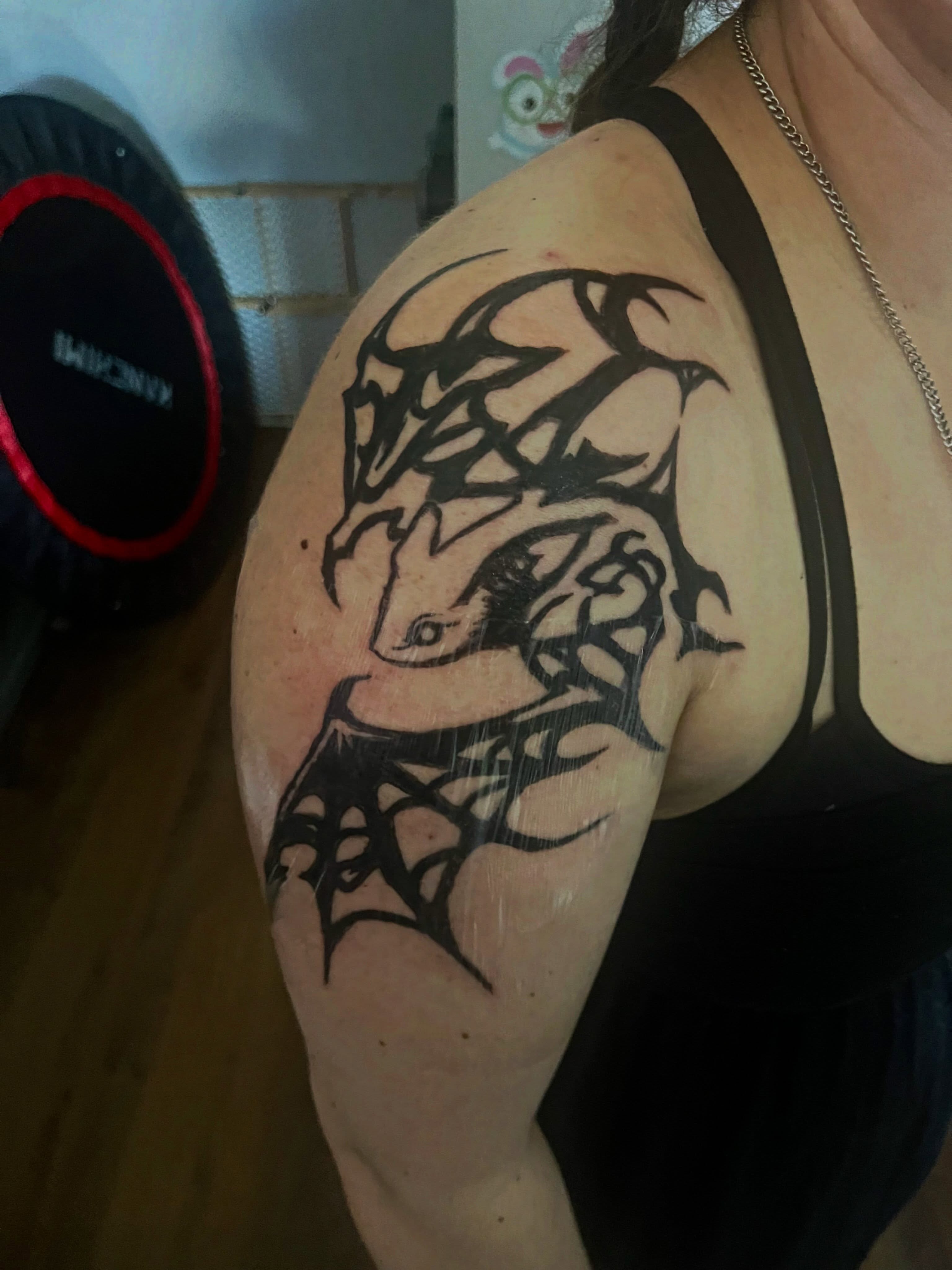 Tattoo by @fuckedupkittytattoo — tribal