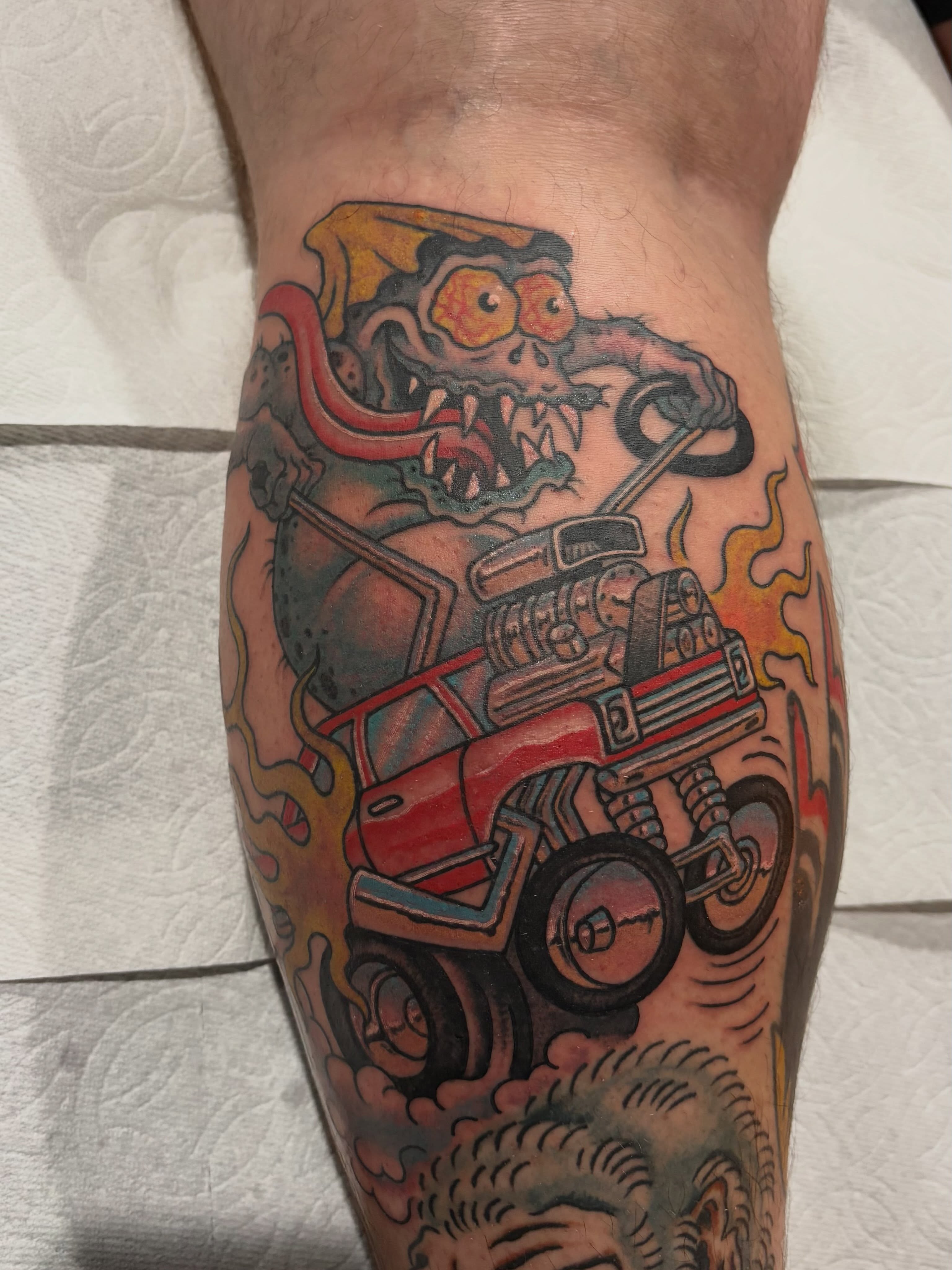 Tattoo by @elmertattoos — american_traditional