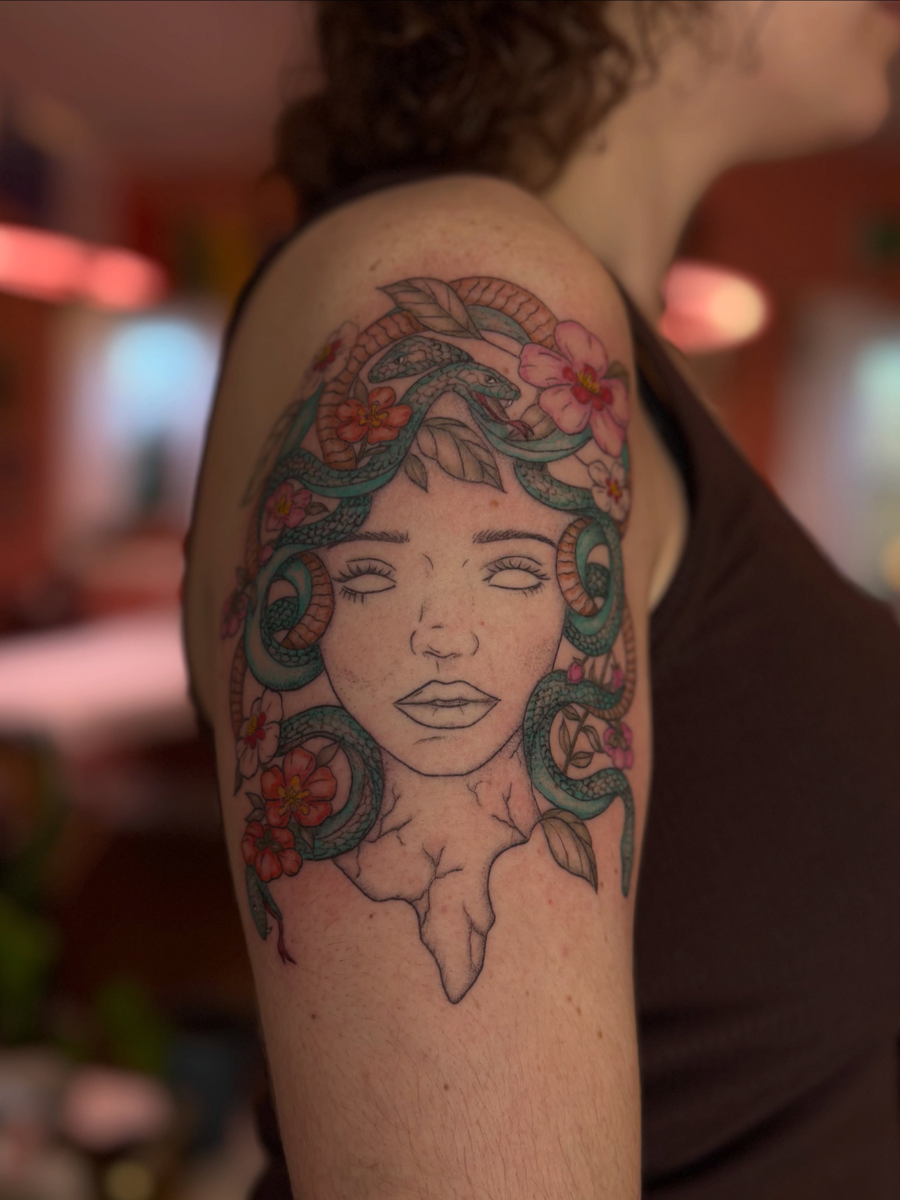 Tattoo by @damoretattoos — new_school, illustrative