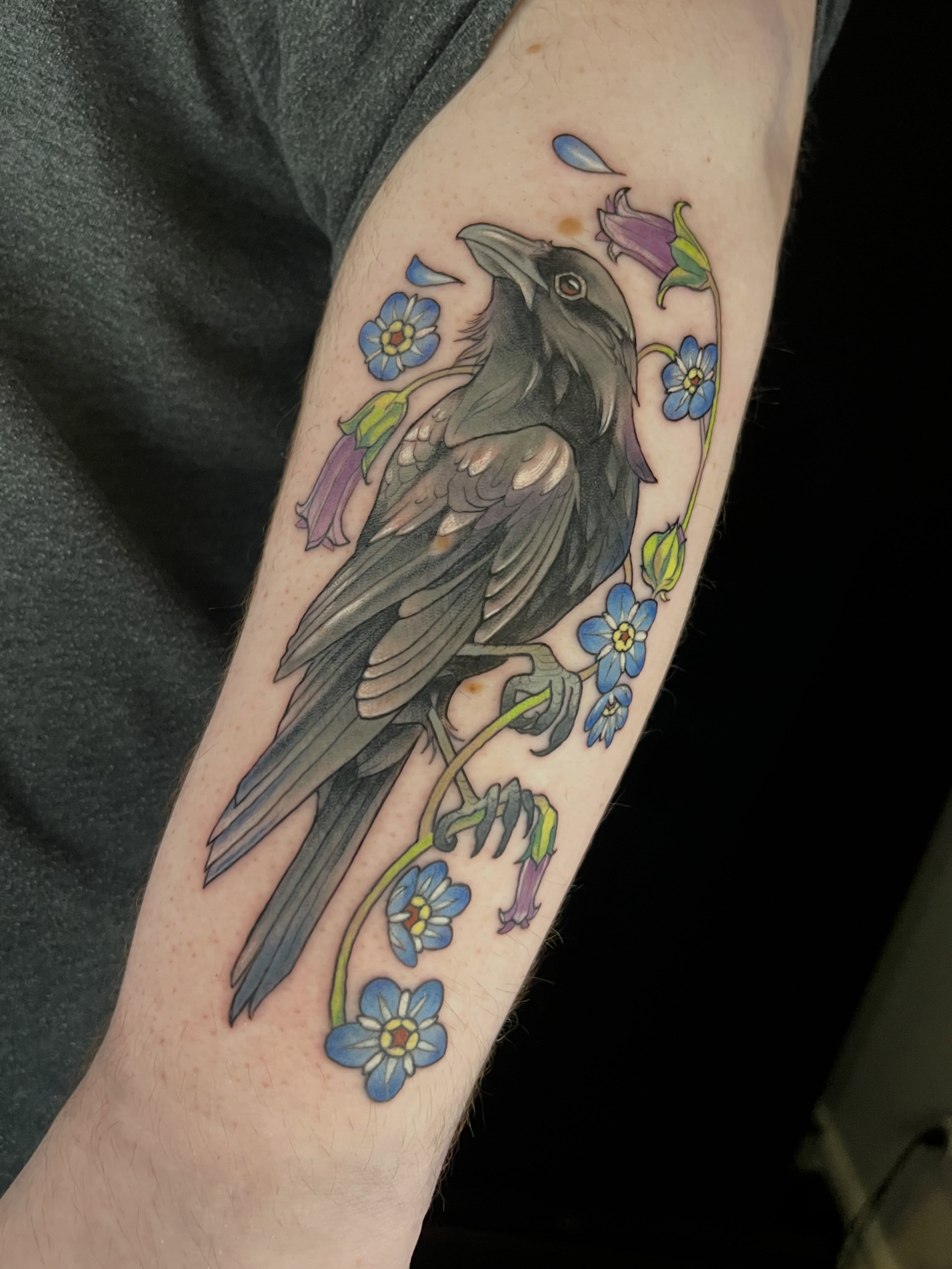 Tattoo by @cashewwws — realism, dotwork