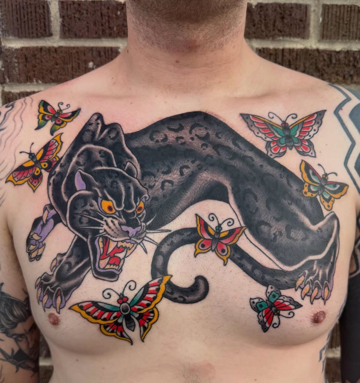 Tattoo by @mollygotlib — american_traditional, black_and_grey