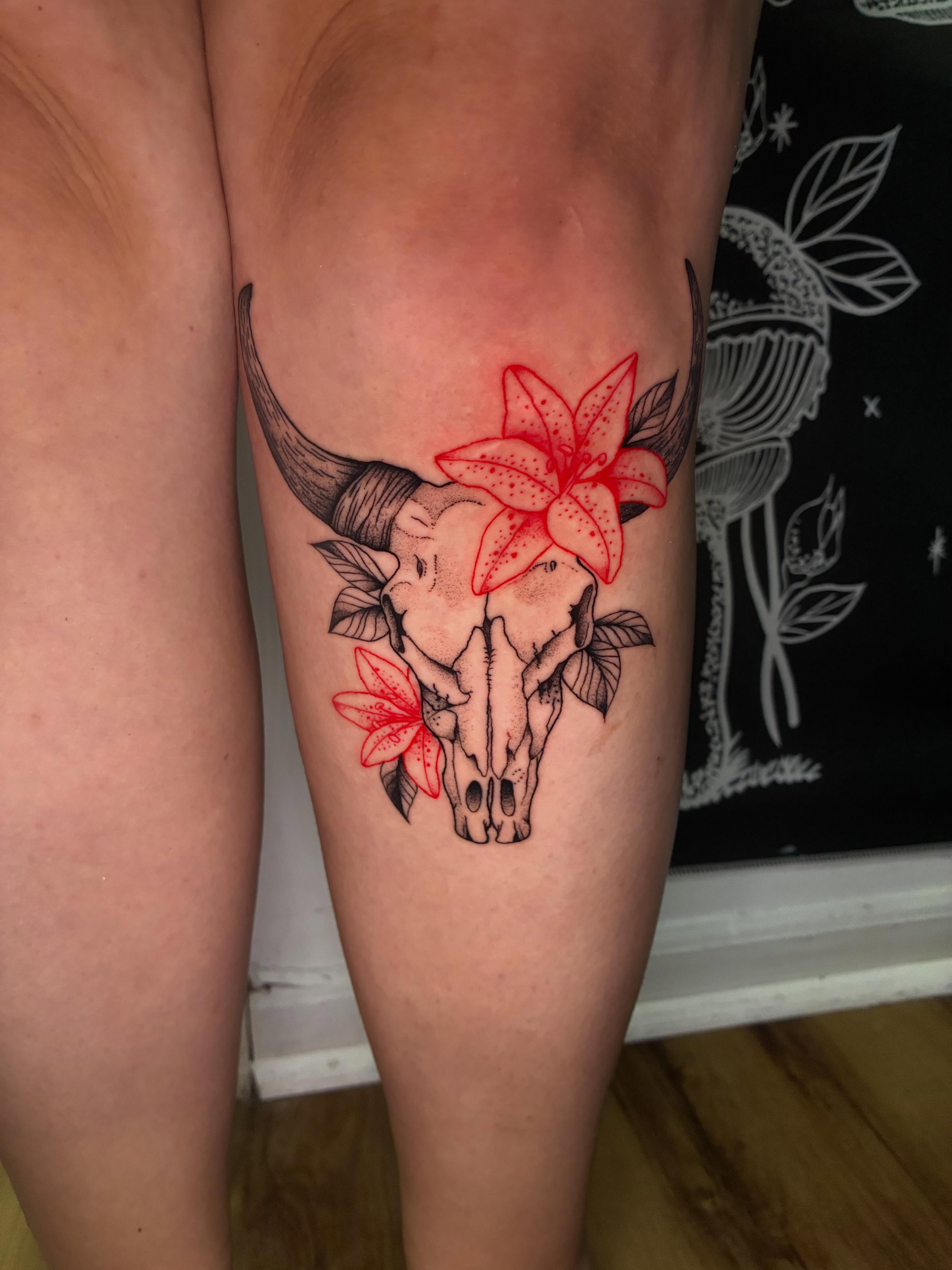 Tattoo by @alexztats — black_and_grey, realism