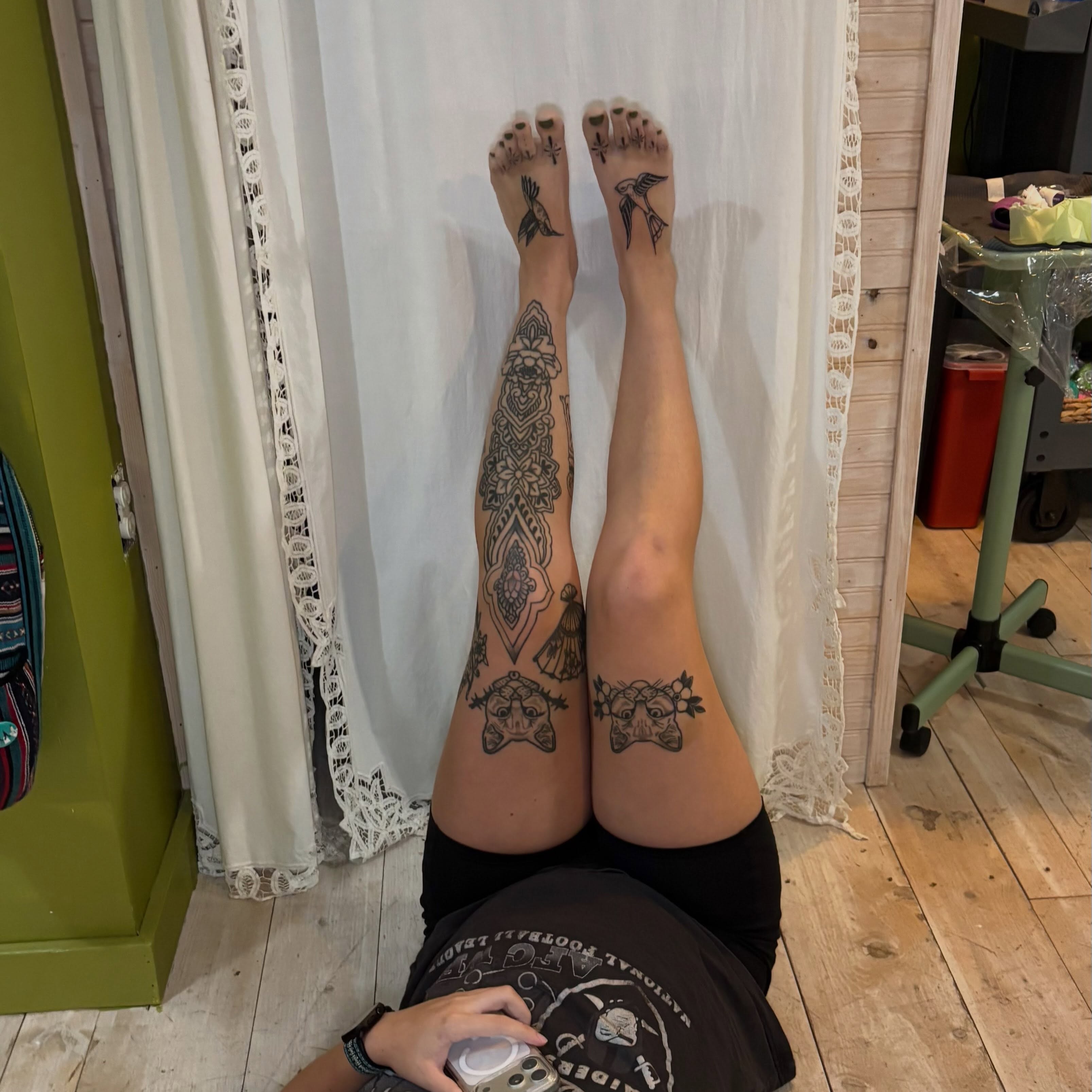 Tattoo by @threethornstattoo — black_and_grey