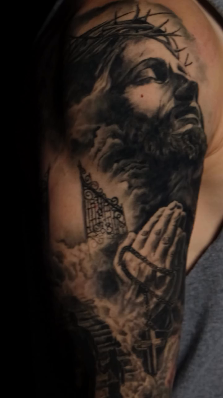 Tattoo by @timmy.grounds — realism, black_and_grey