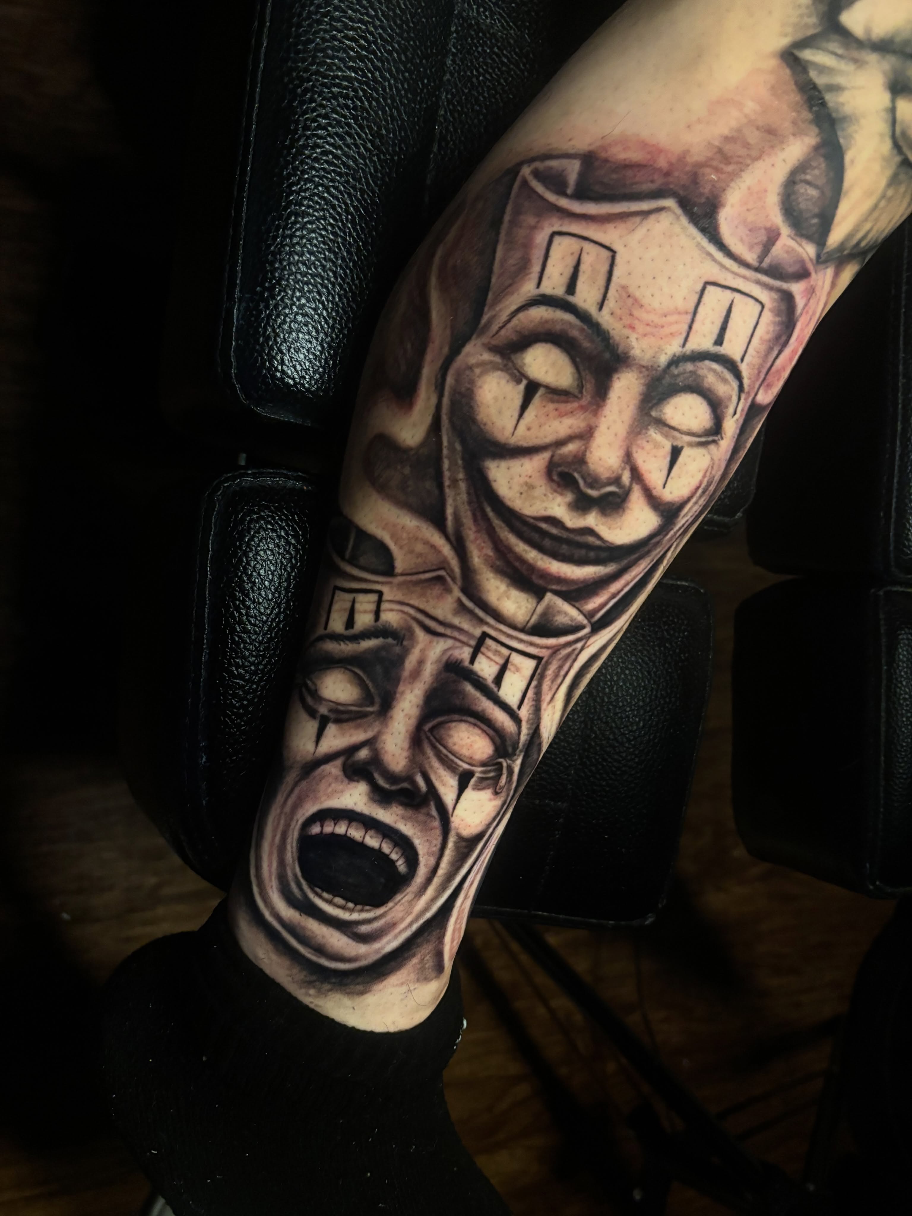 Tattoo by @trktattoos — realism, dark_realism