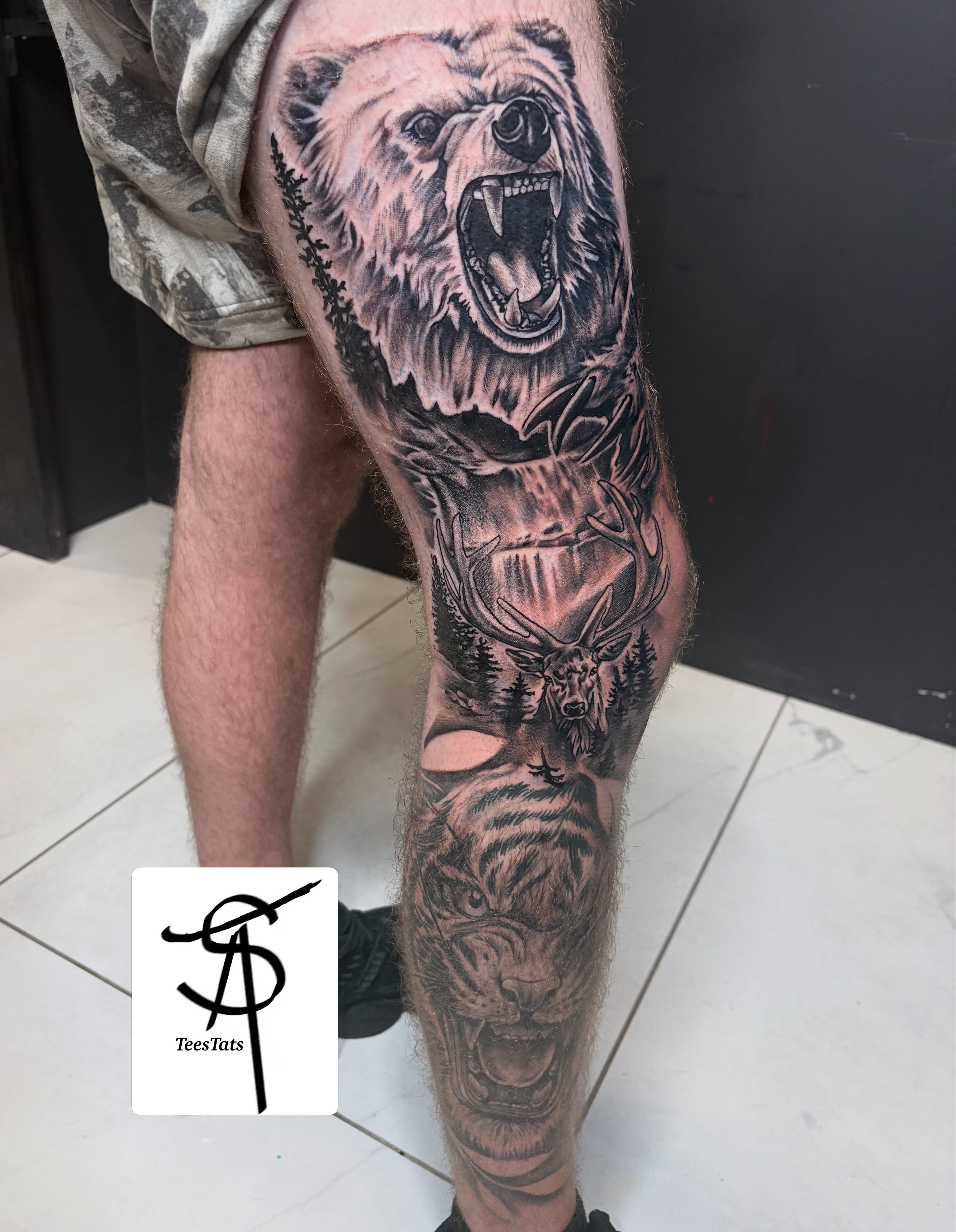 Tattoo by @tatte3_ — realism, black_and_grey