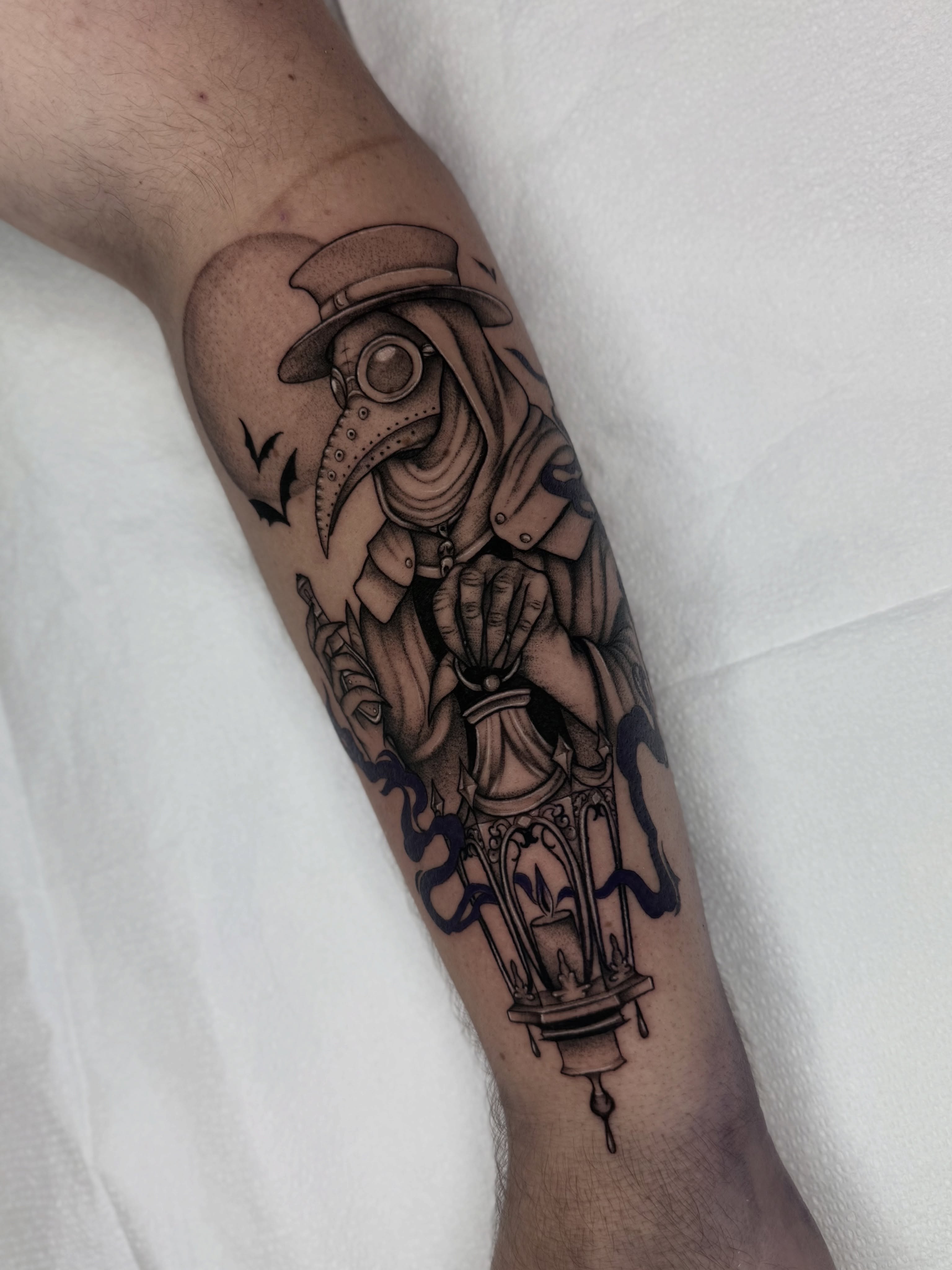 Tattoo by @kys_ink — black_and_grey