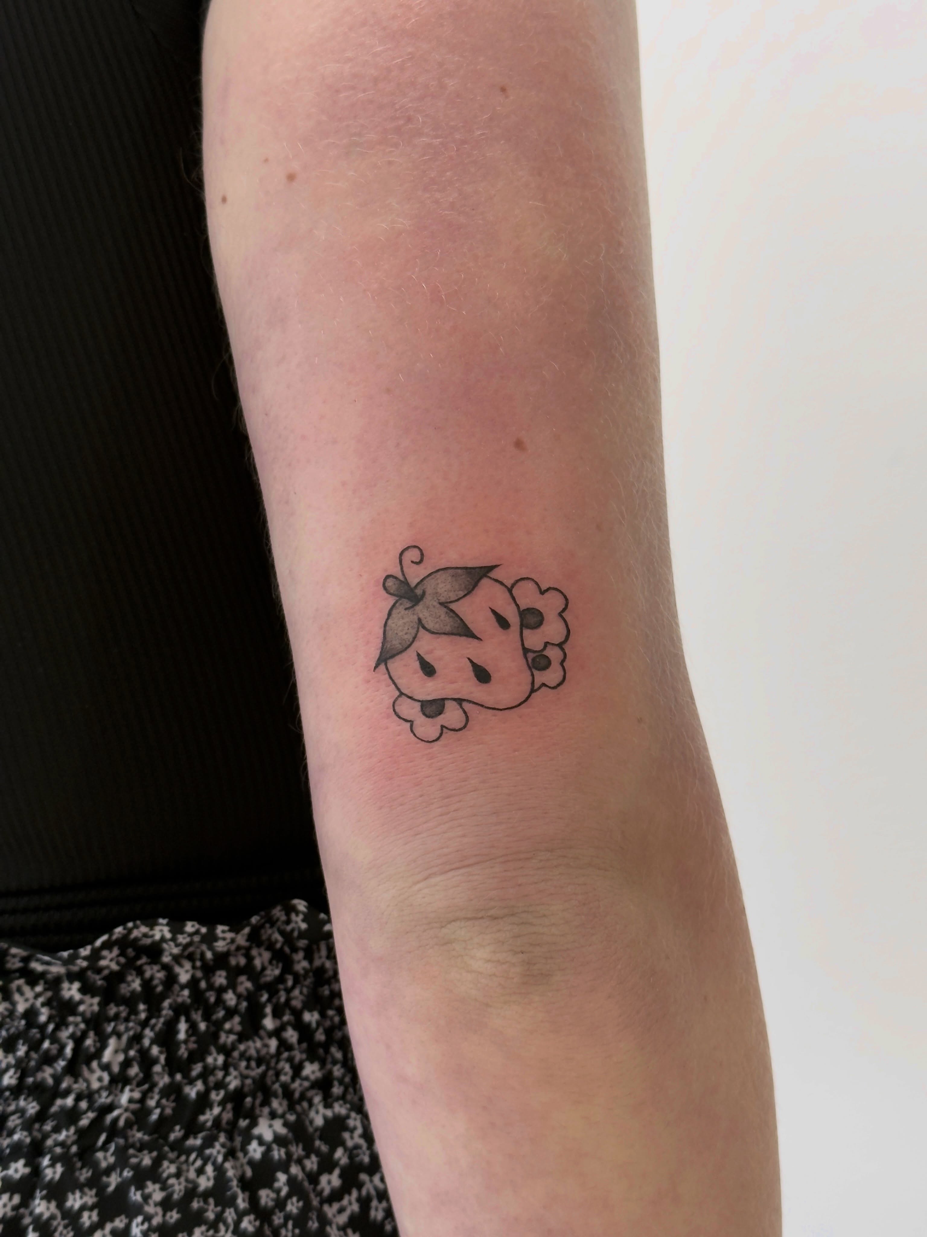 Tattoo by @apri1fish — dotwork