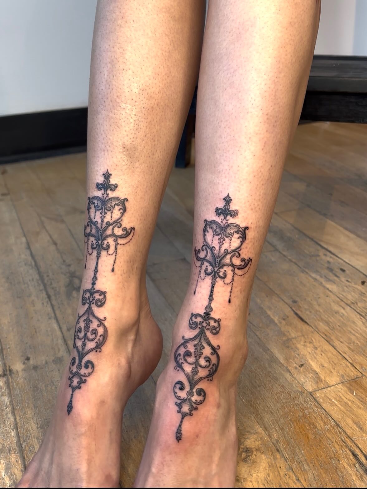 Tattoo by @tattg1rl — black_and_grey