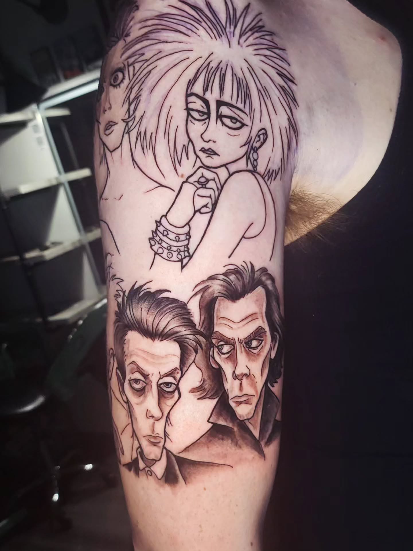 Tattoo by @vex_ink_tattoos — dark_realism
