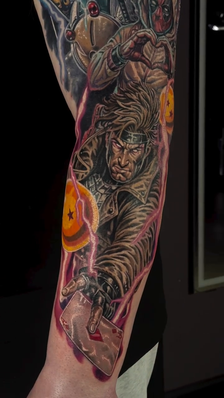 Tattoo work at Motor City Tattoo Expo 2027