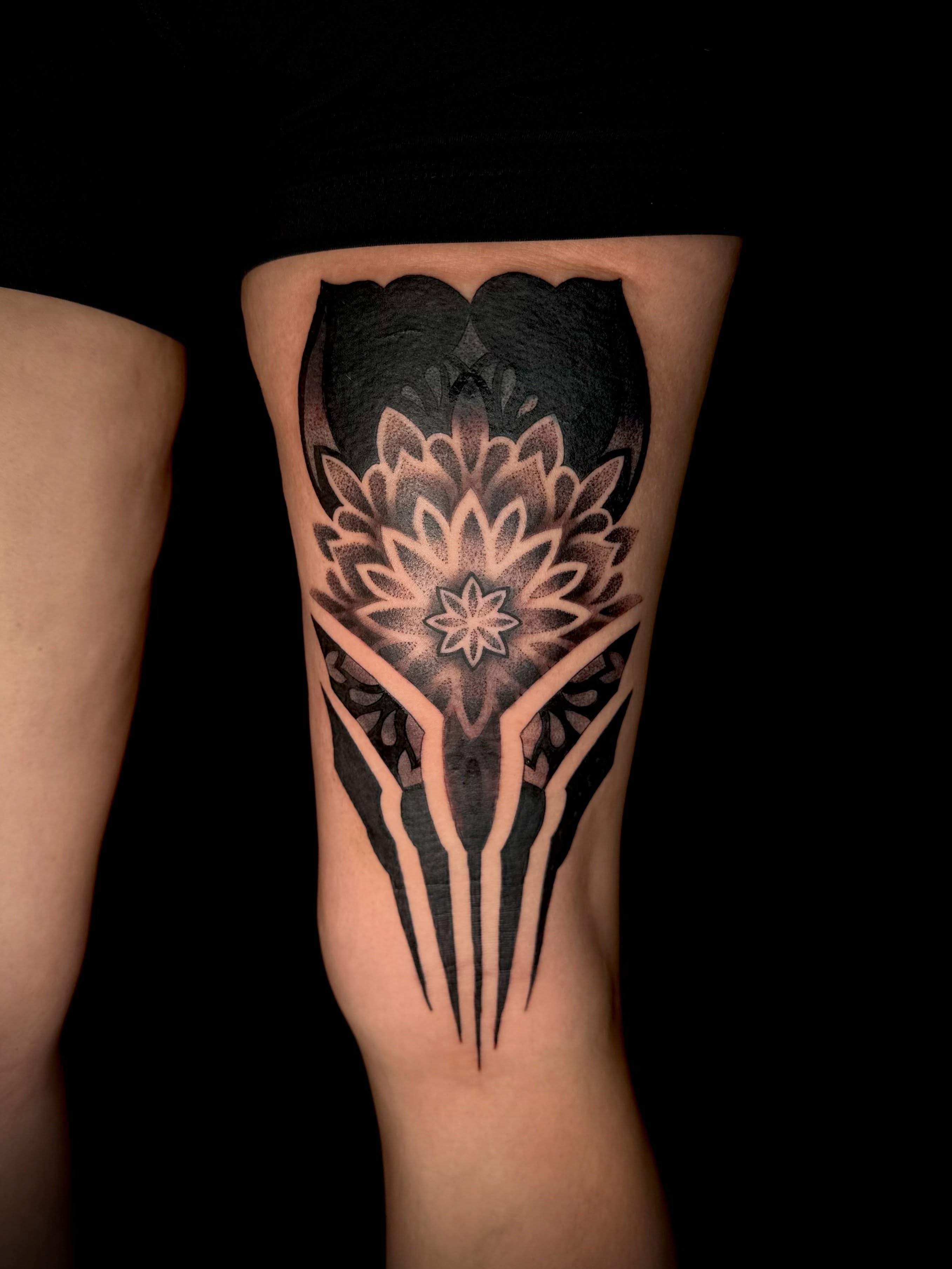 Tattoo by @uncle_dinky_art — geometric