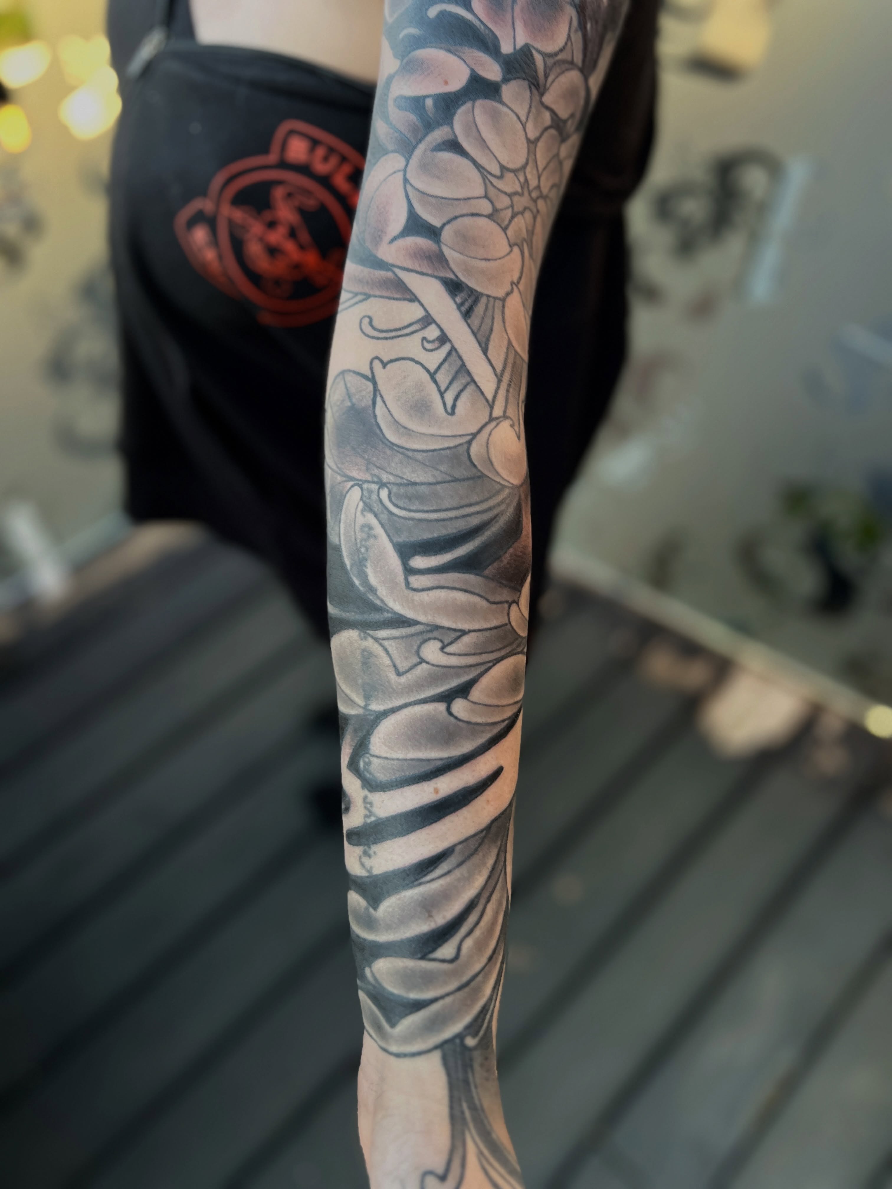 Tattoo by @artdoctortattoo — black_and_grey