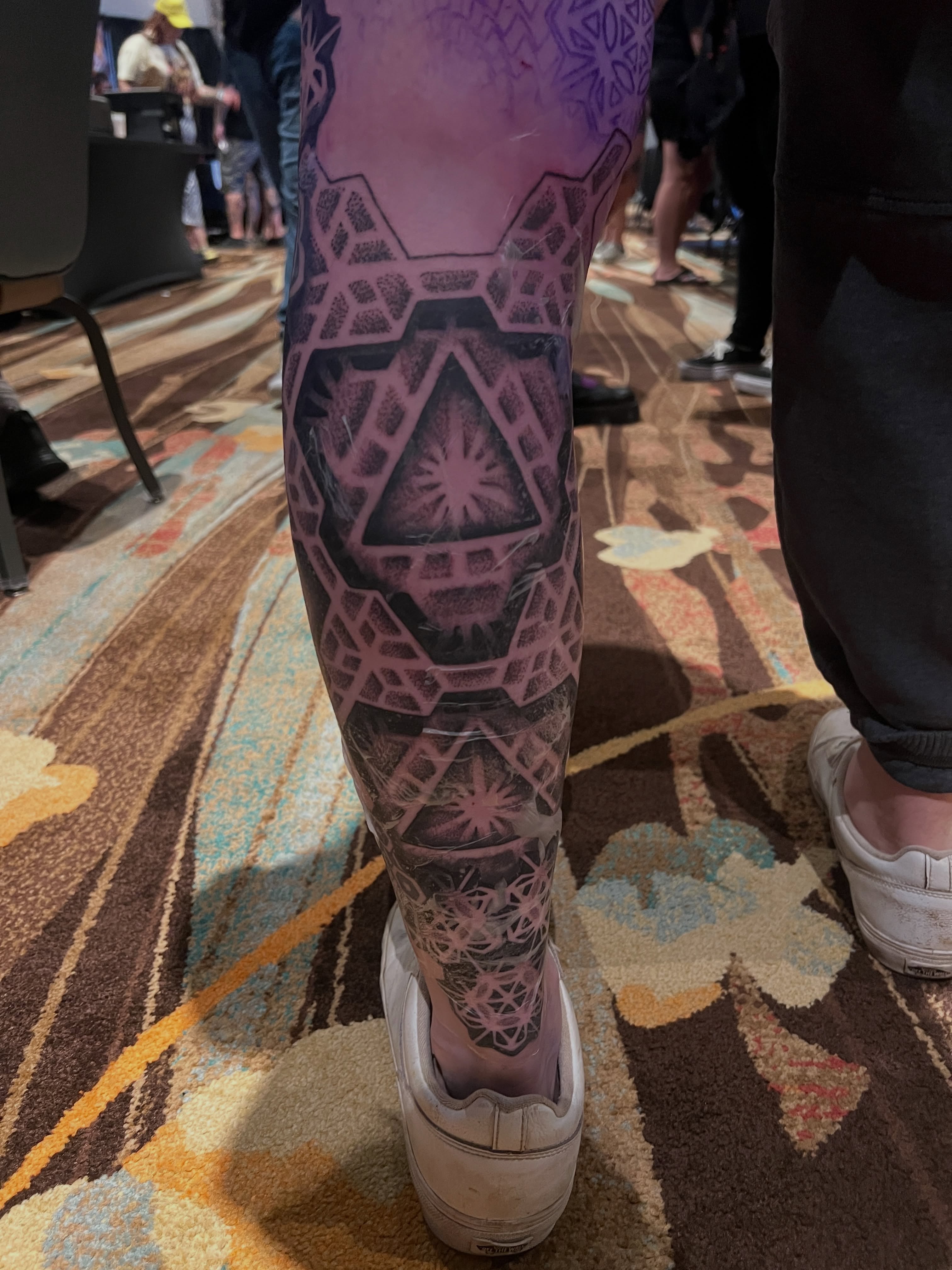 Tattoo by @brittanygoff_tattoos — geometric
