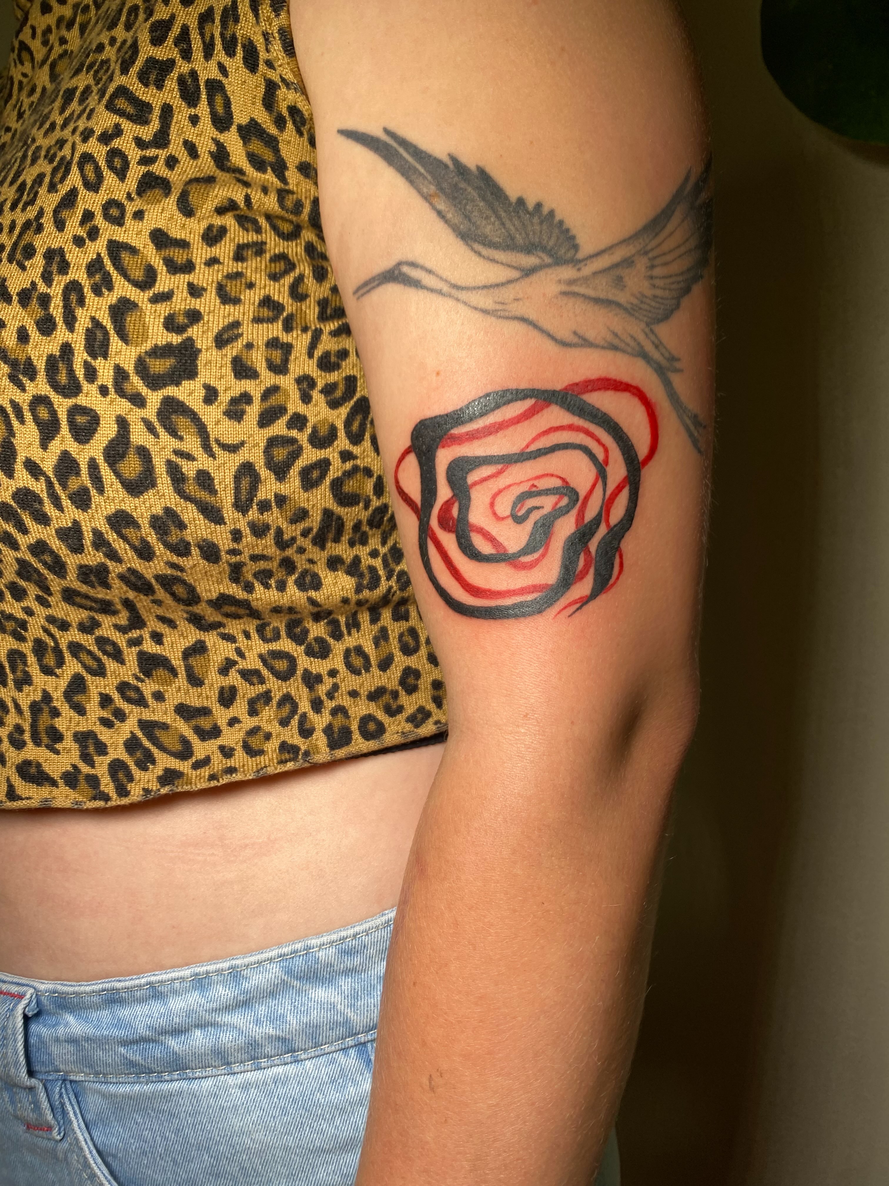 Tattoo by @littleblackdogtattoo — geometric