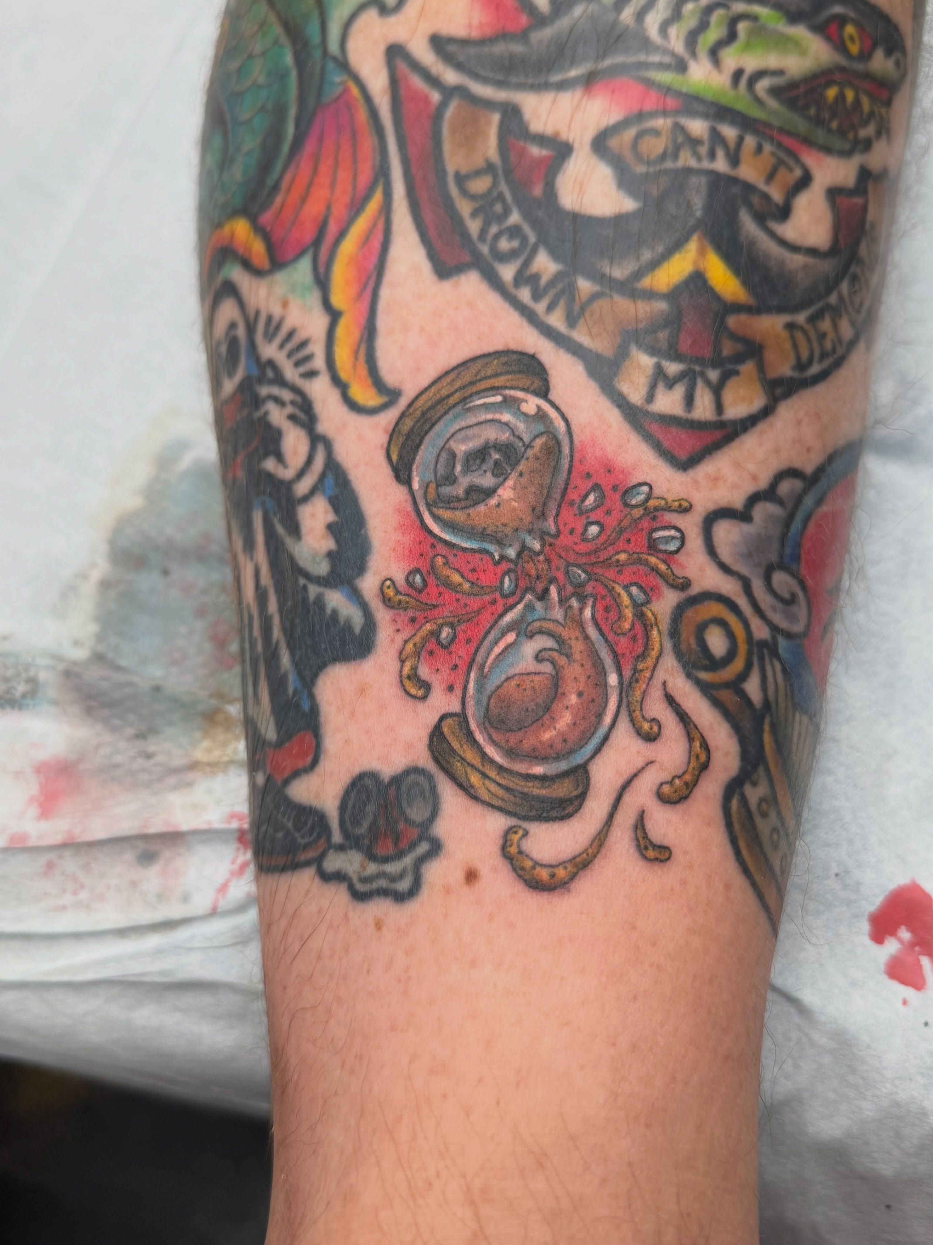 Tattoo by @strangebreu — american_traditional