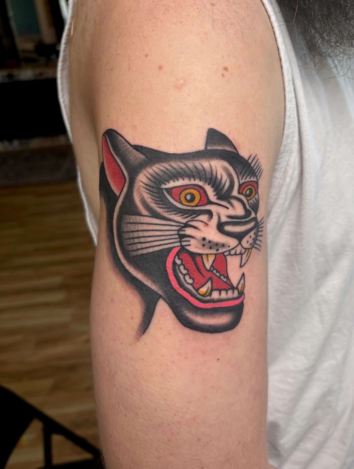 Tattoo by @pembrlily — american_traditional