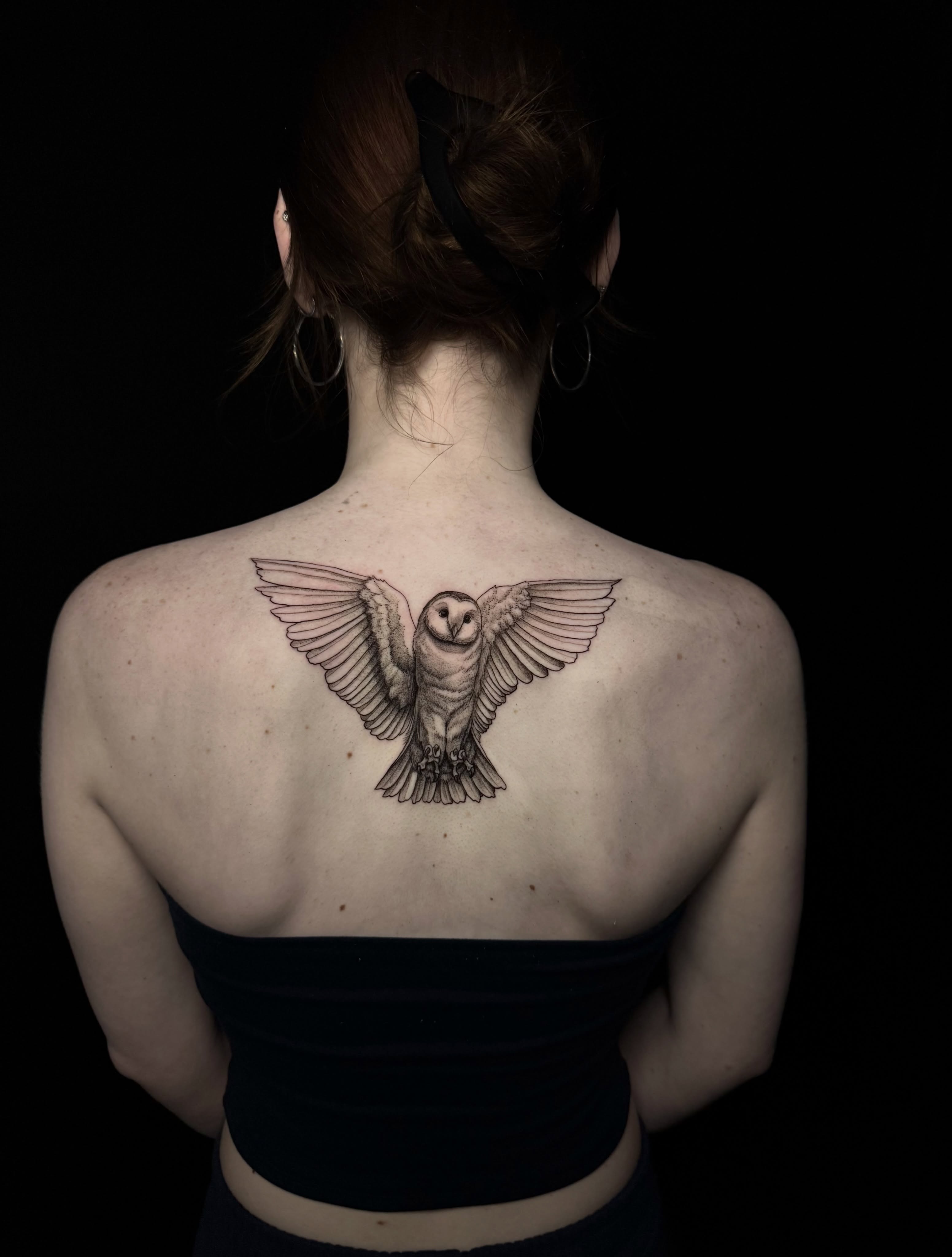 Tattoo by @fragiledagger — black_and_grey
