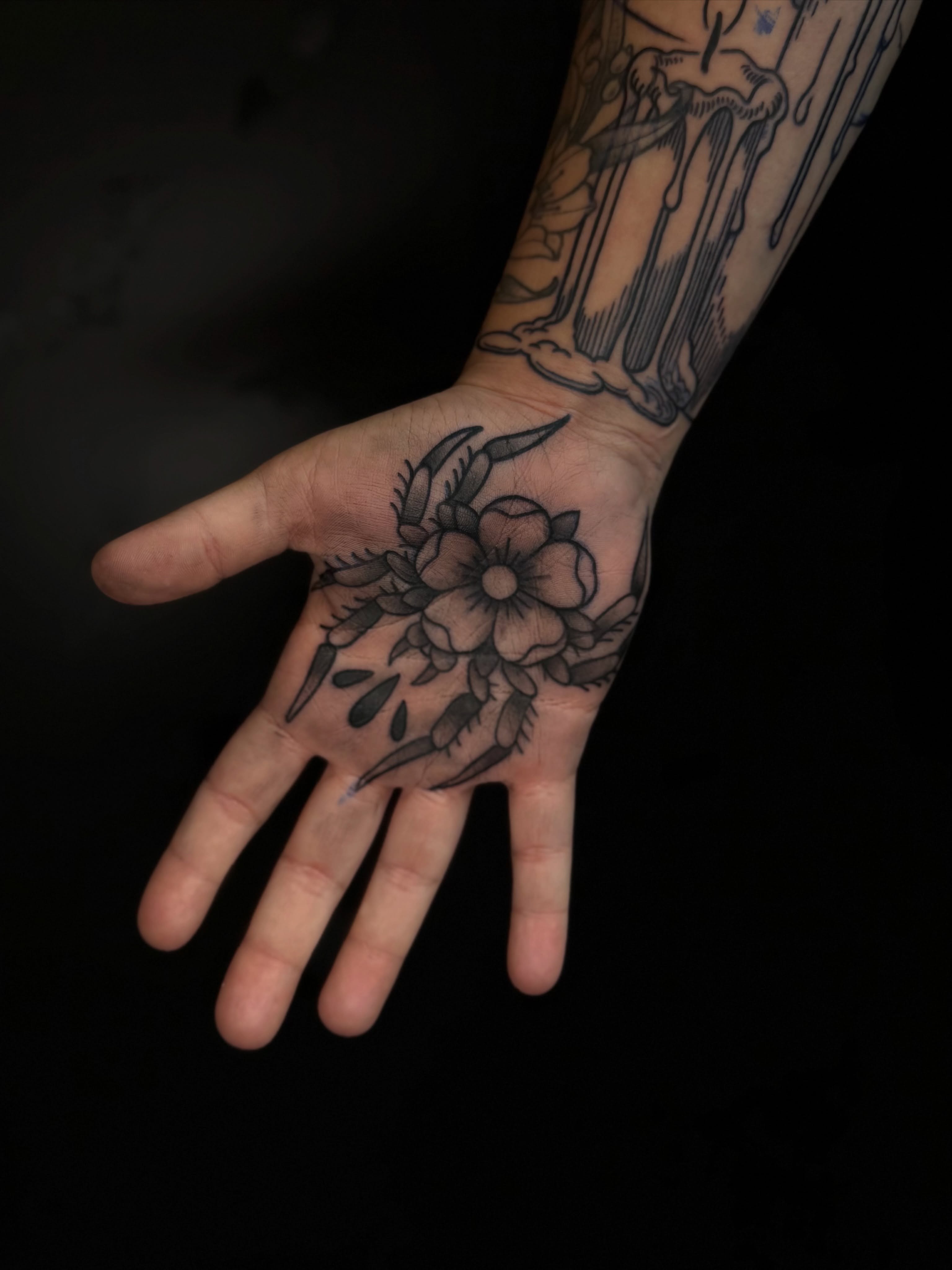 Tattoo by @lou.etherealtattoo — black_and_grey