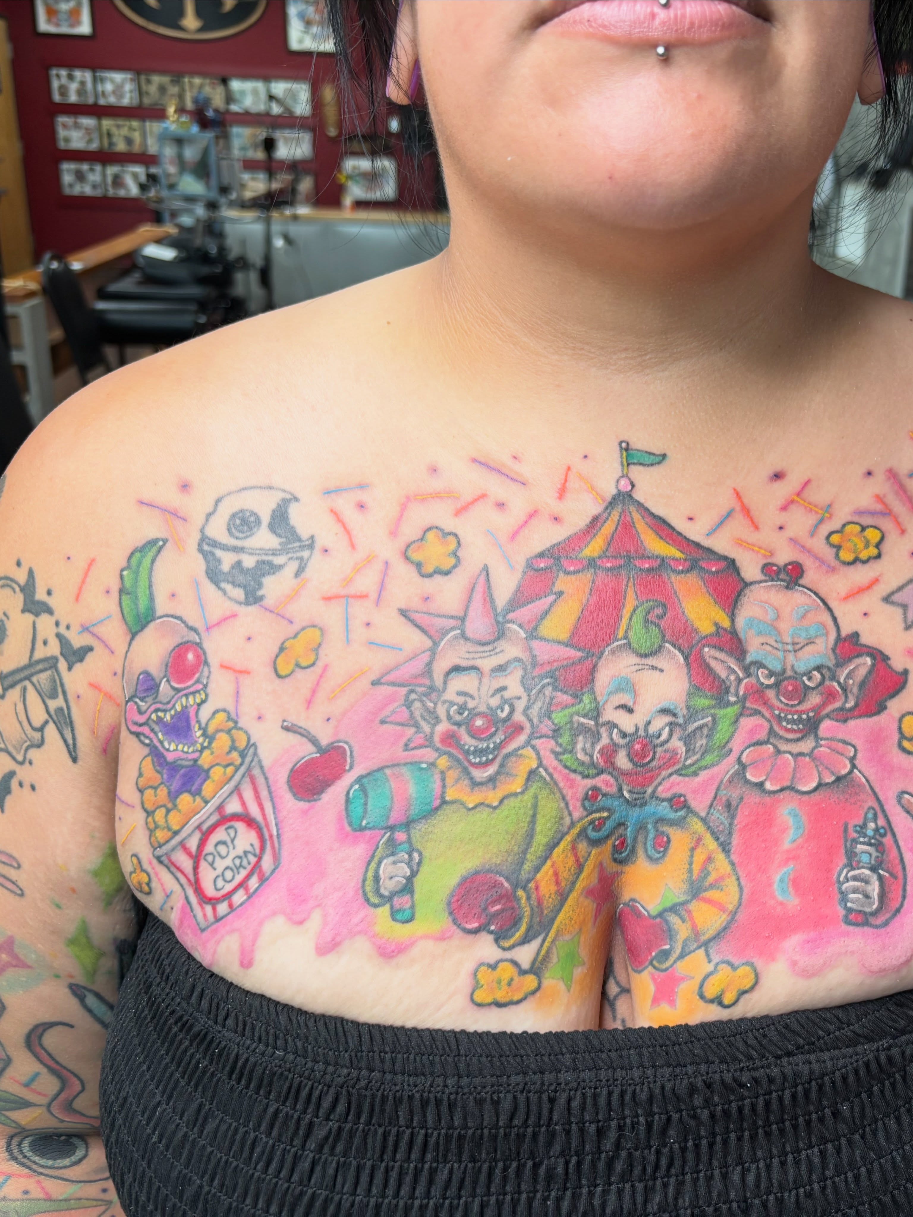 Tattoo by @blkndrose — trash_polka