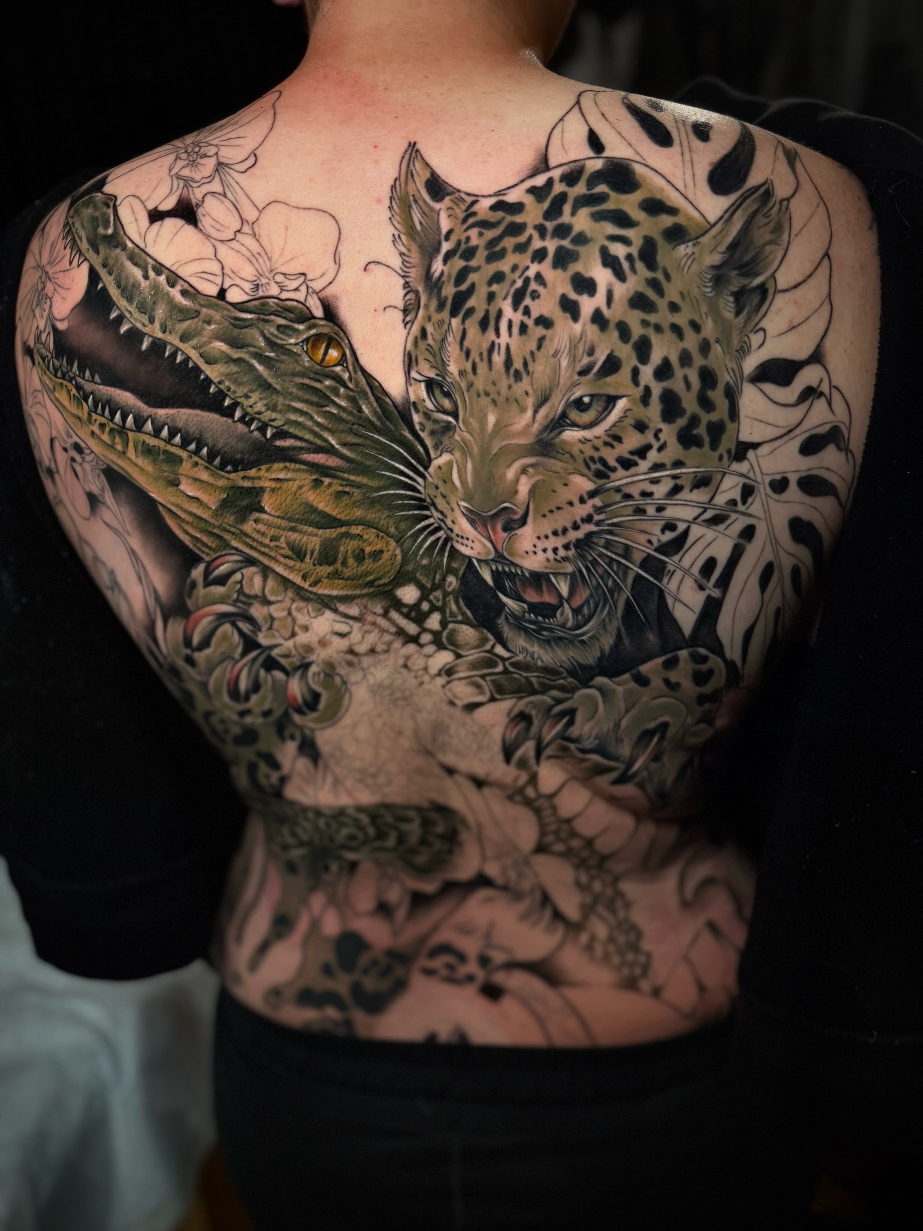 Tattoo by @kassidilla_tattoos — realism, dotwork