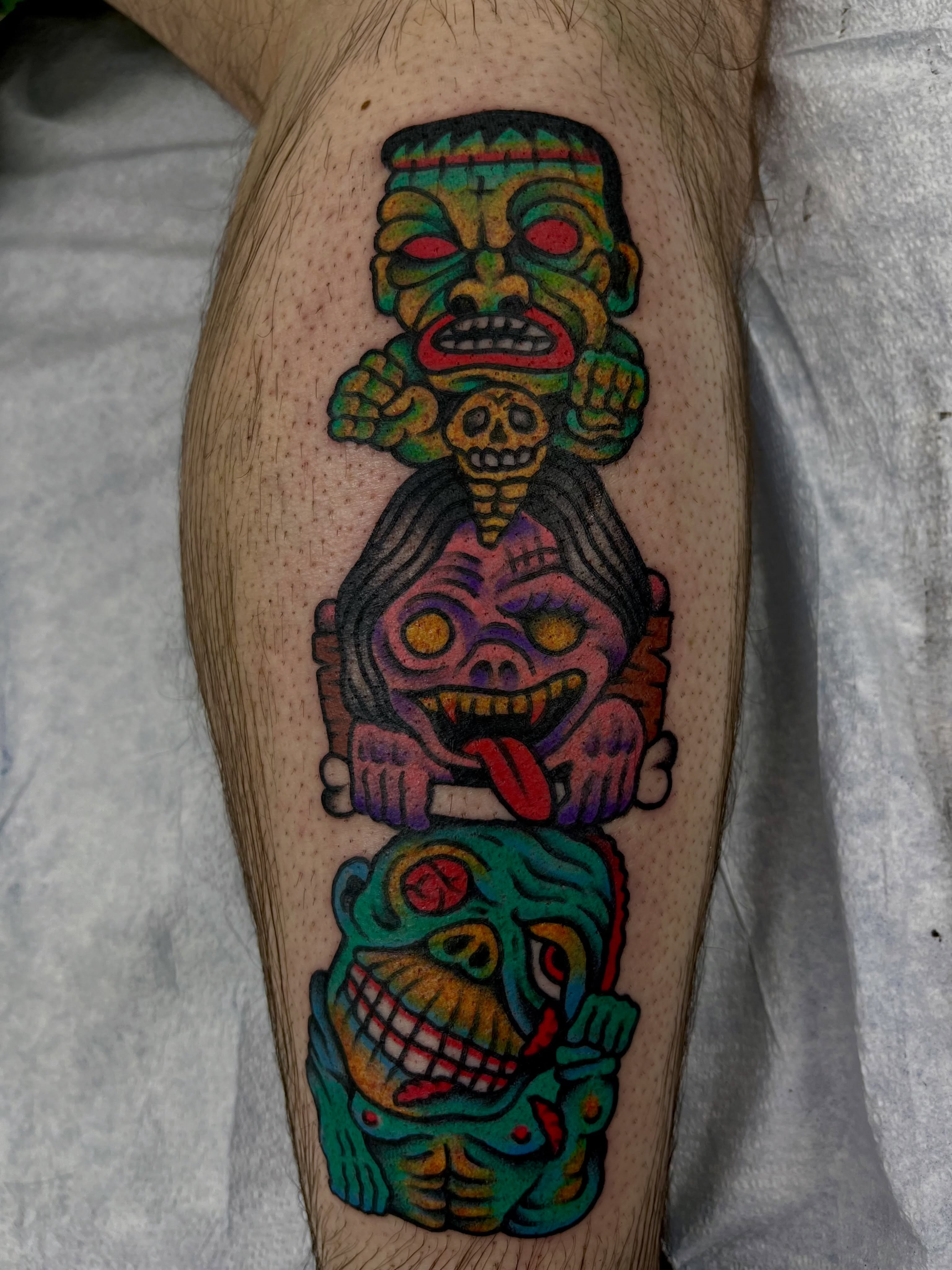 Tattoo by @diamonddavetats — new_school