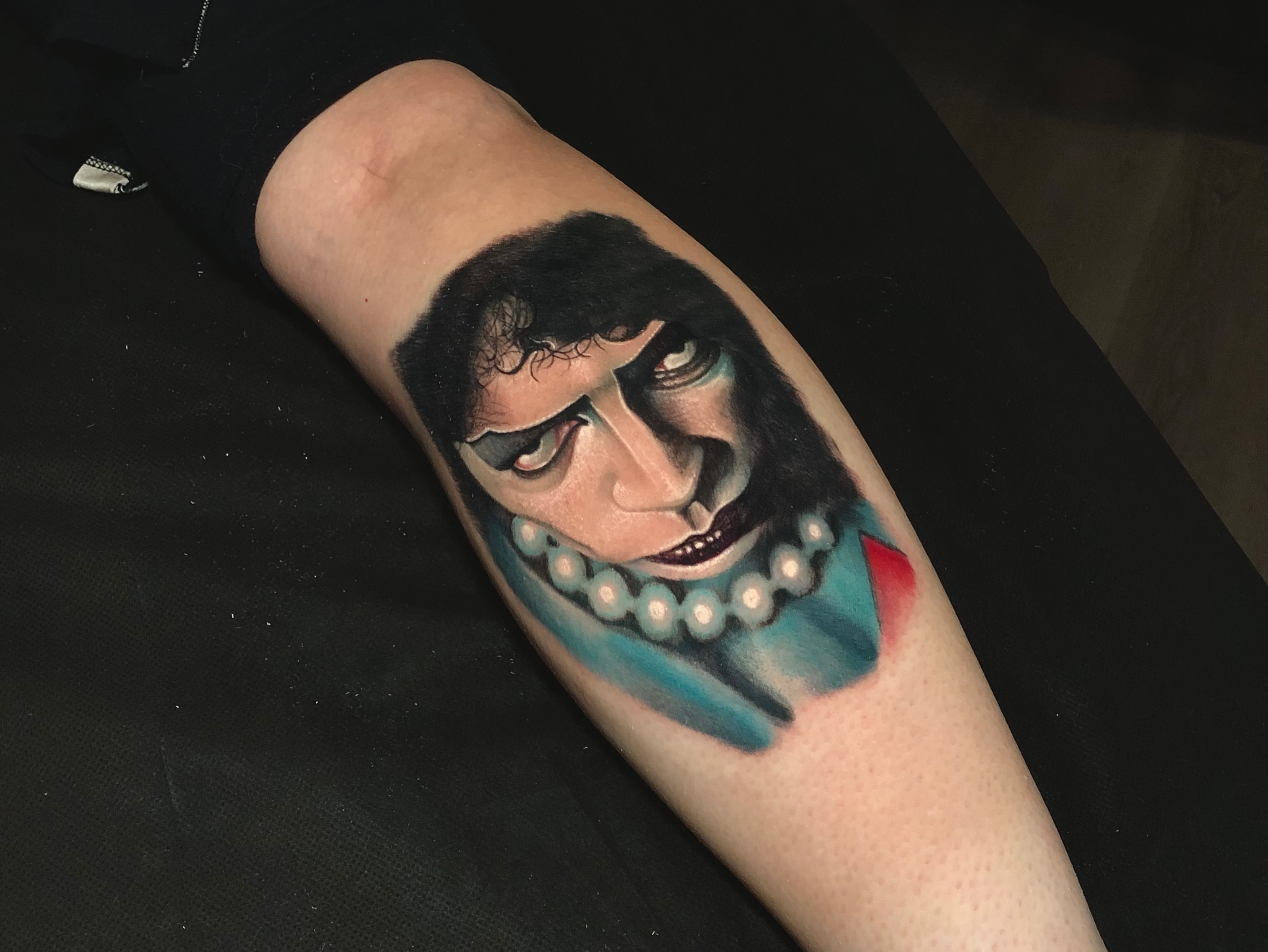 Woman realism tattoo on the forearm by Edward best
