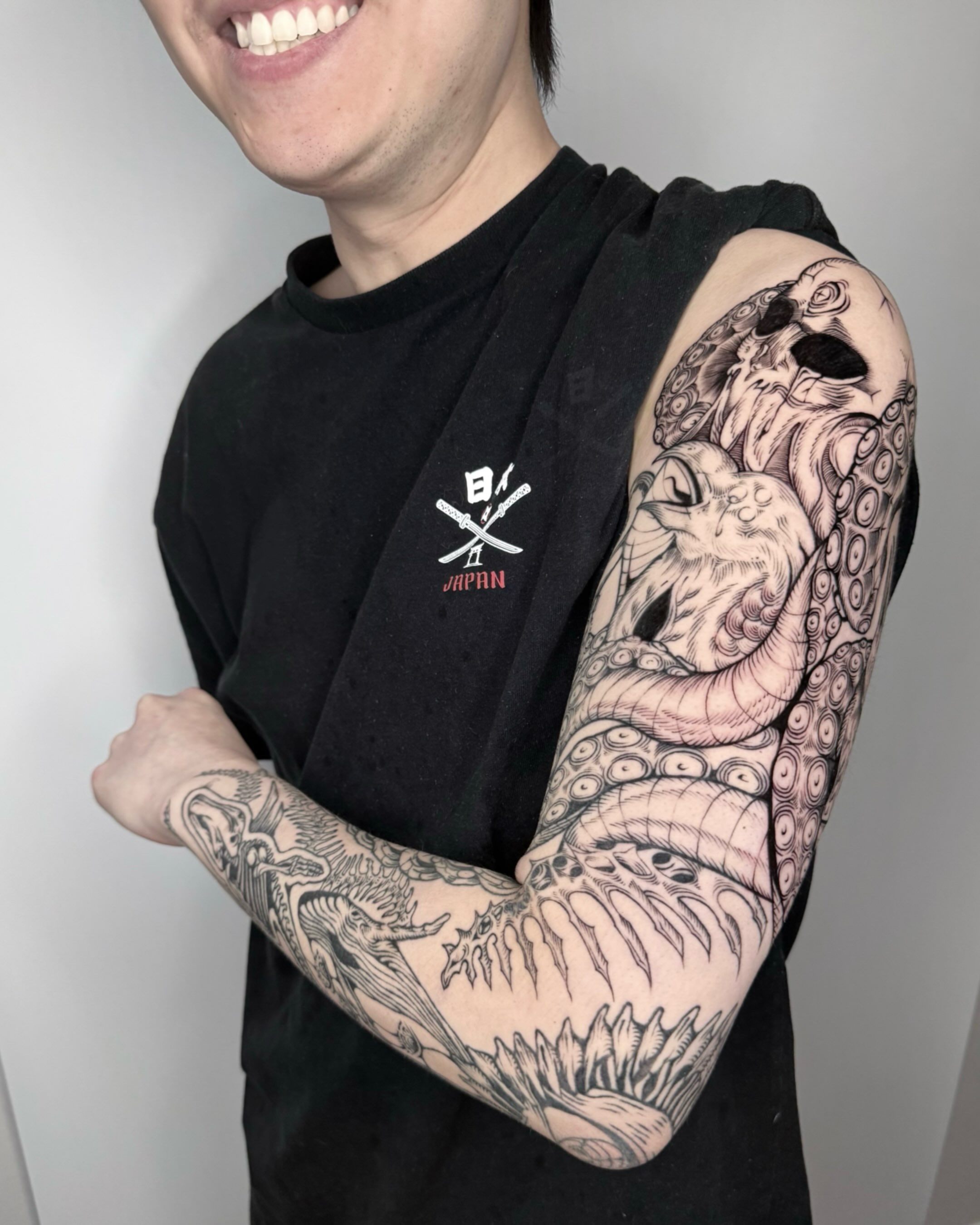 Tattoo by @mimo_tattooist__ — black_and_grey, realism